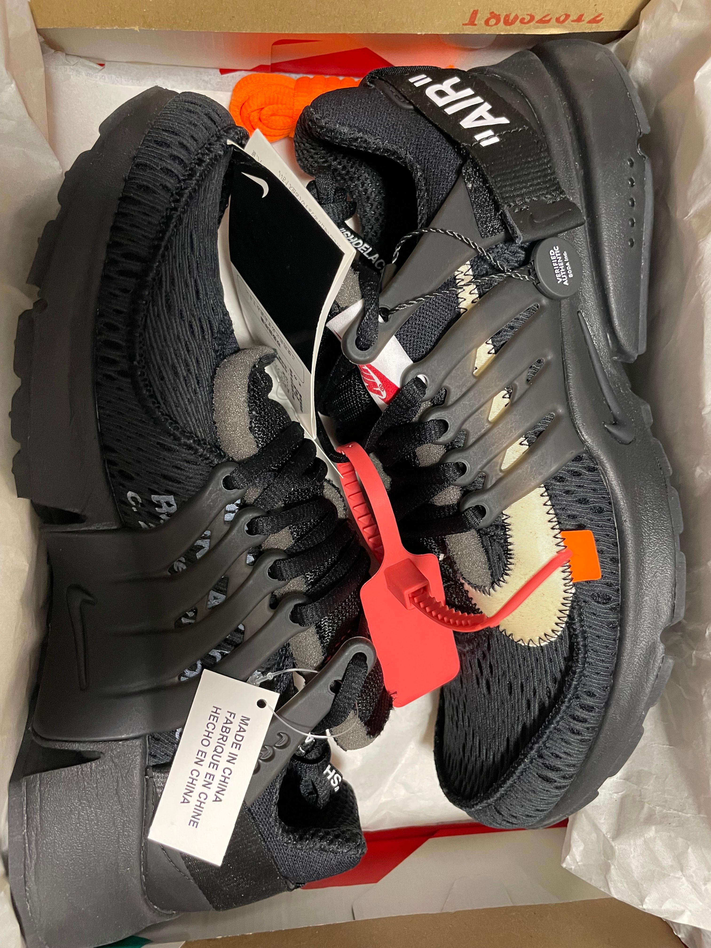 Off-White × Nike Air Presto "Black"