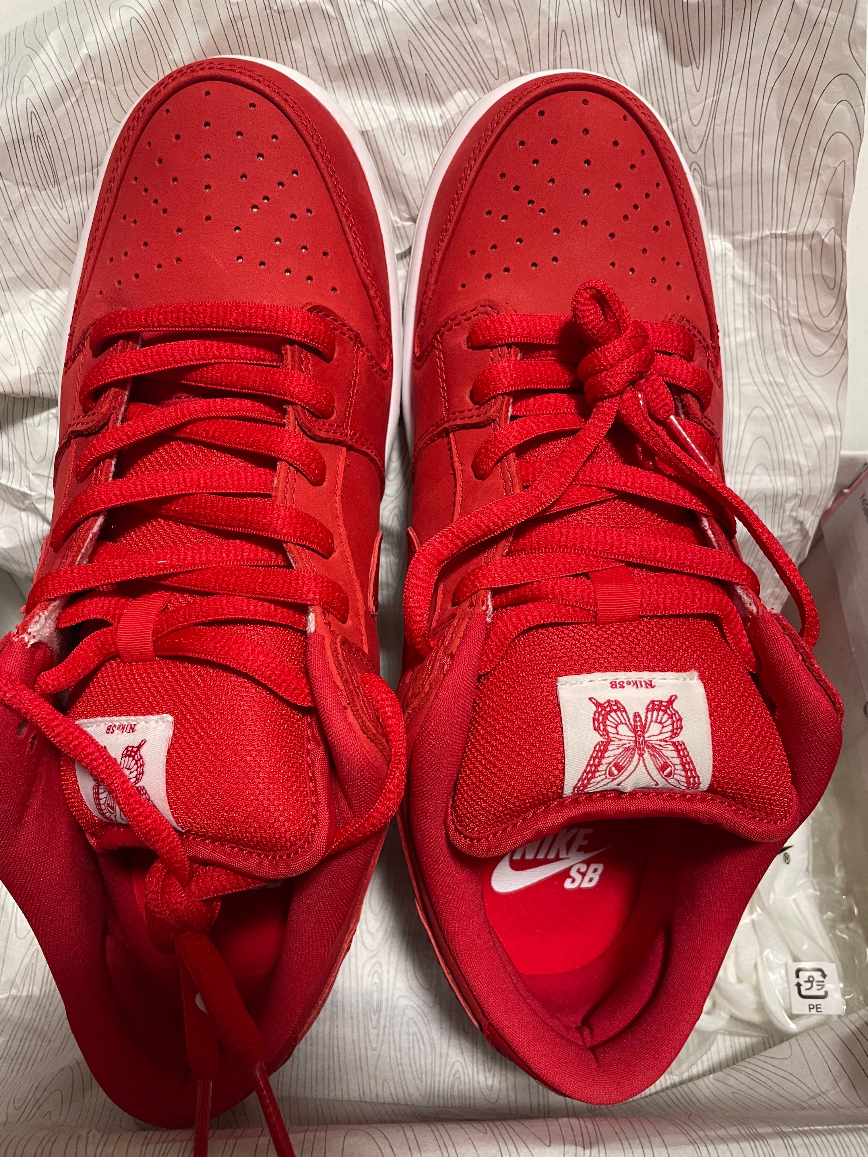 Girls Don't Cry × Nike SB Dunk Low Pro QS "Red" / VERDY