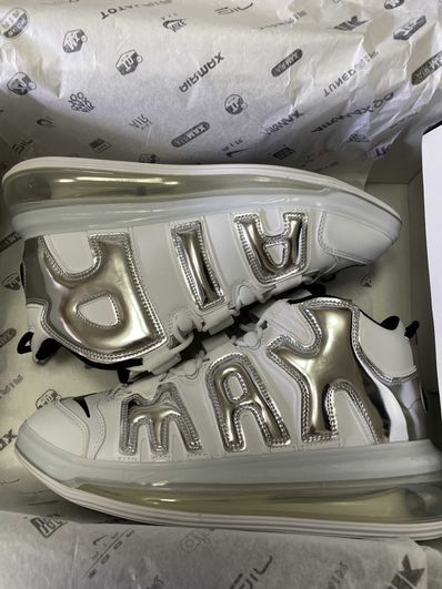 NIKE AIR MORE UPTEMPO 720 CHROME