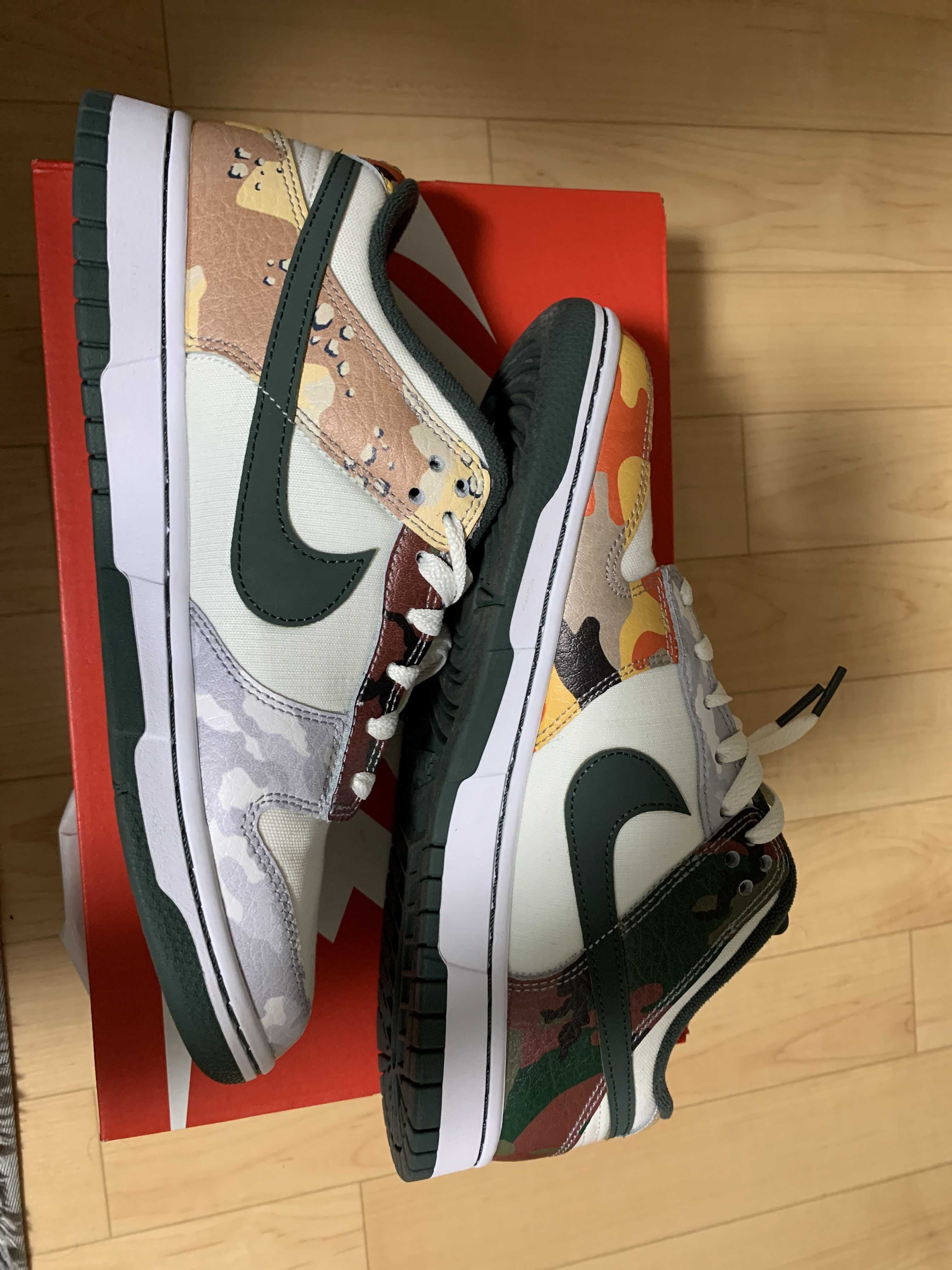 Nike Dunk Low "Sail Multi Camo"