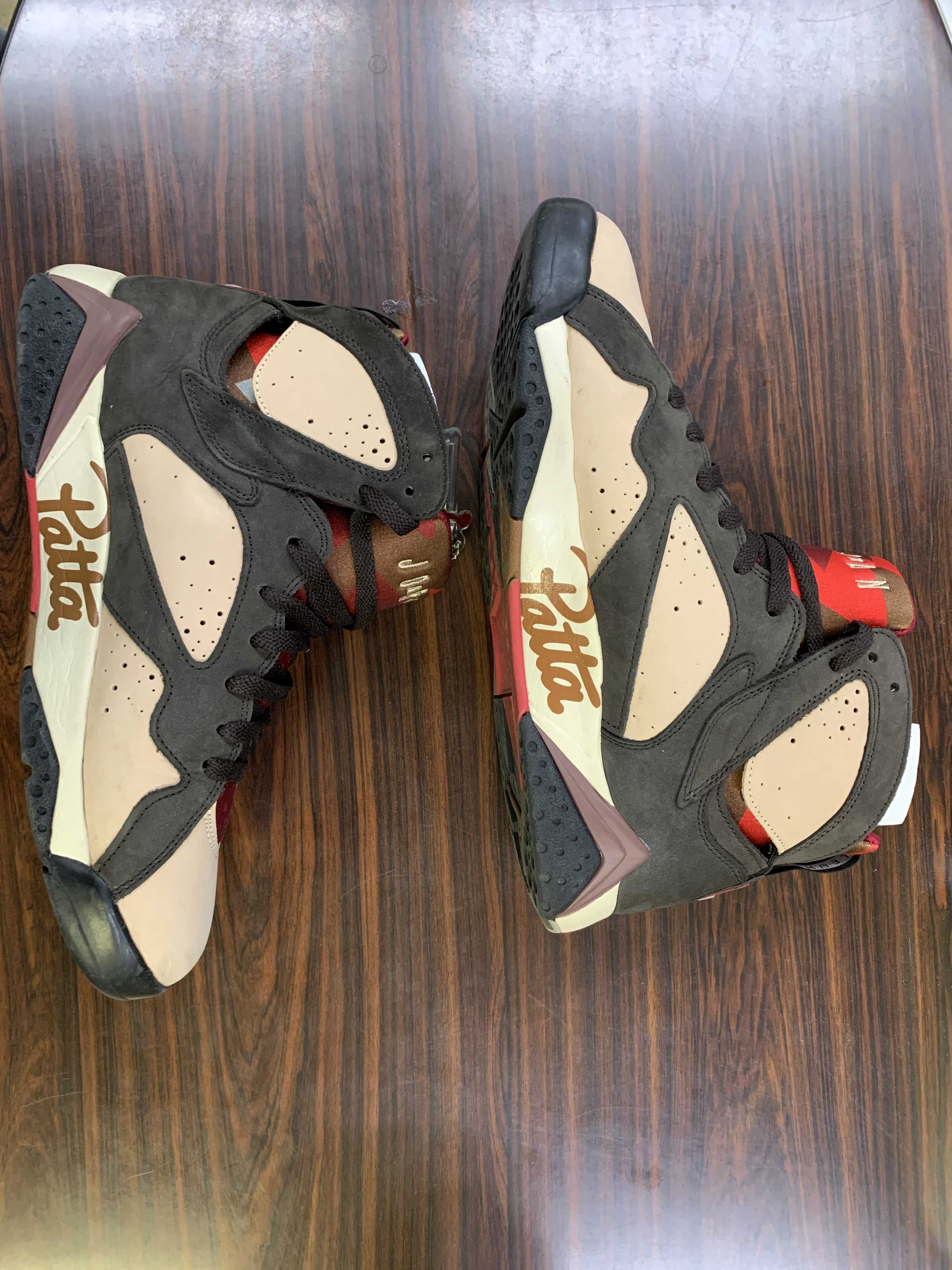Patta × Nike Air Jordan 7 OG "Brown"