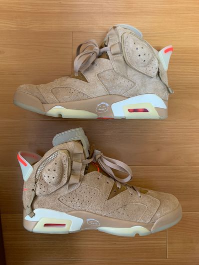 Travis Scott × Nike Air Jordan 6 "British Khaki"