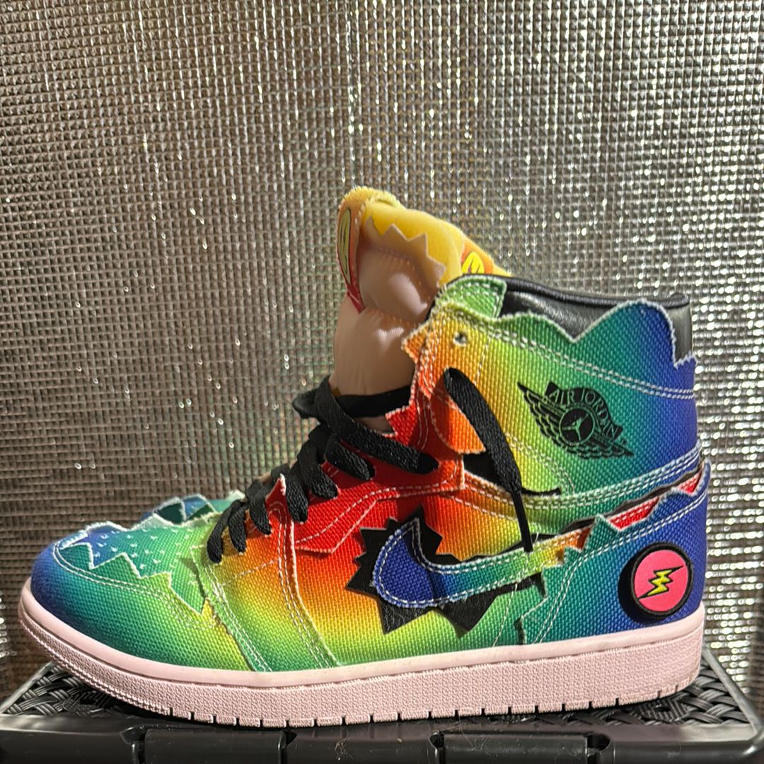 J Balvin × Nike Air Jordan 1 High OG "Rainbow"
