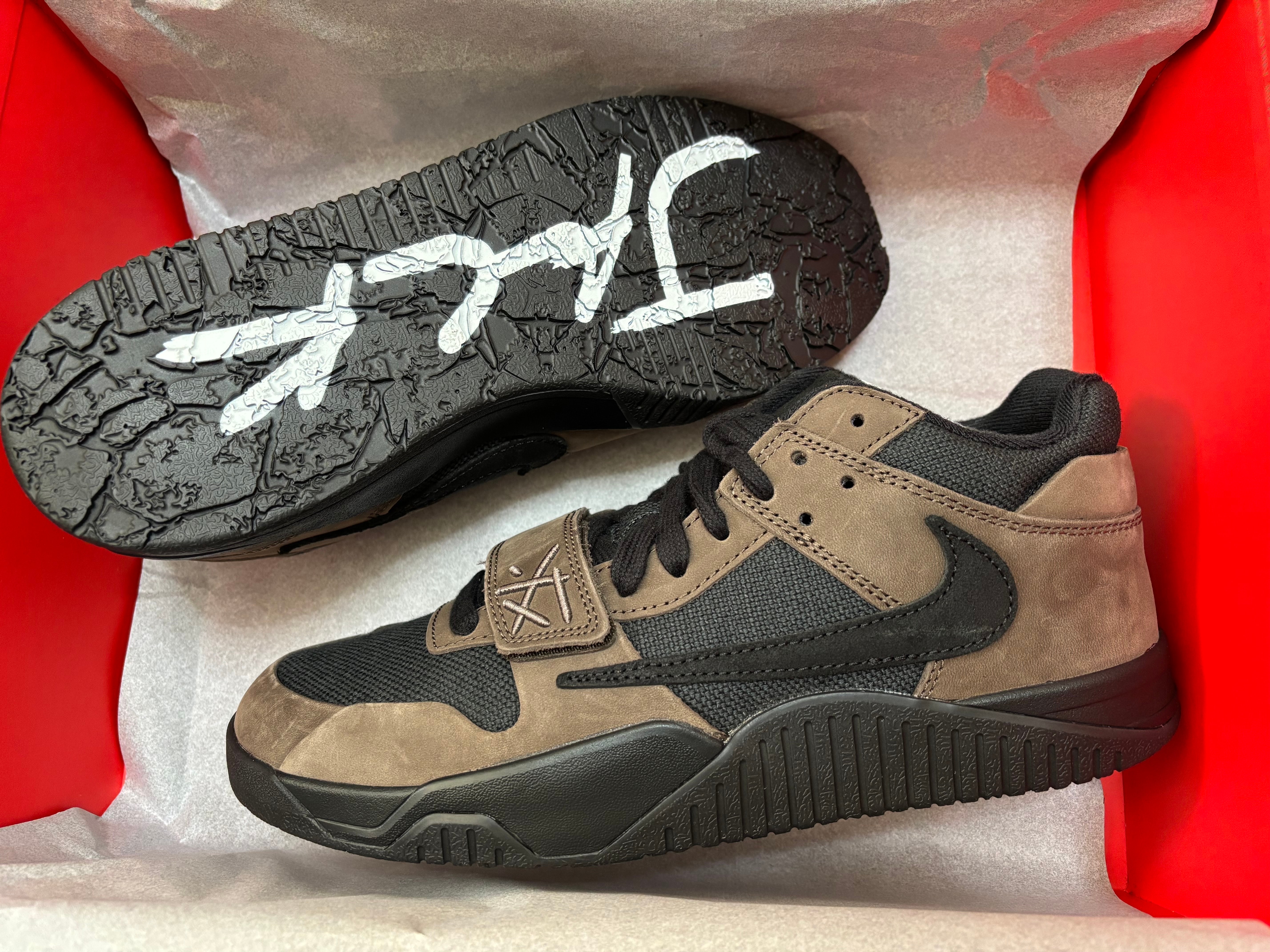 Travis Scott × Nike Jordan Jumpman Jack TR CJ1 T-Rexx "Black and Dark Mocha"