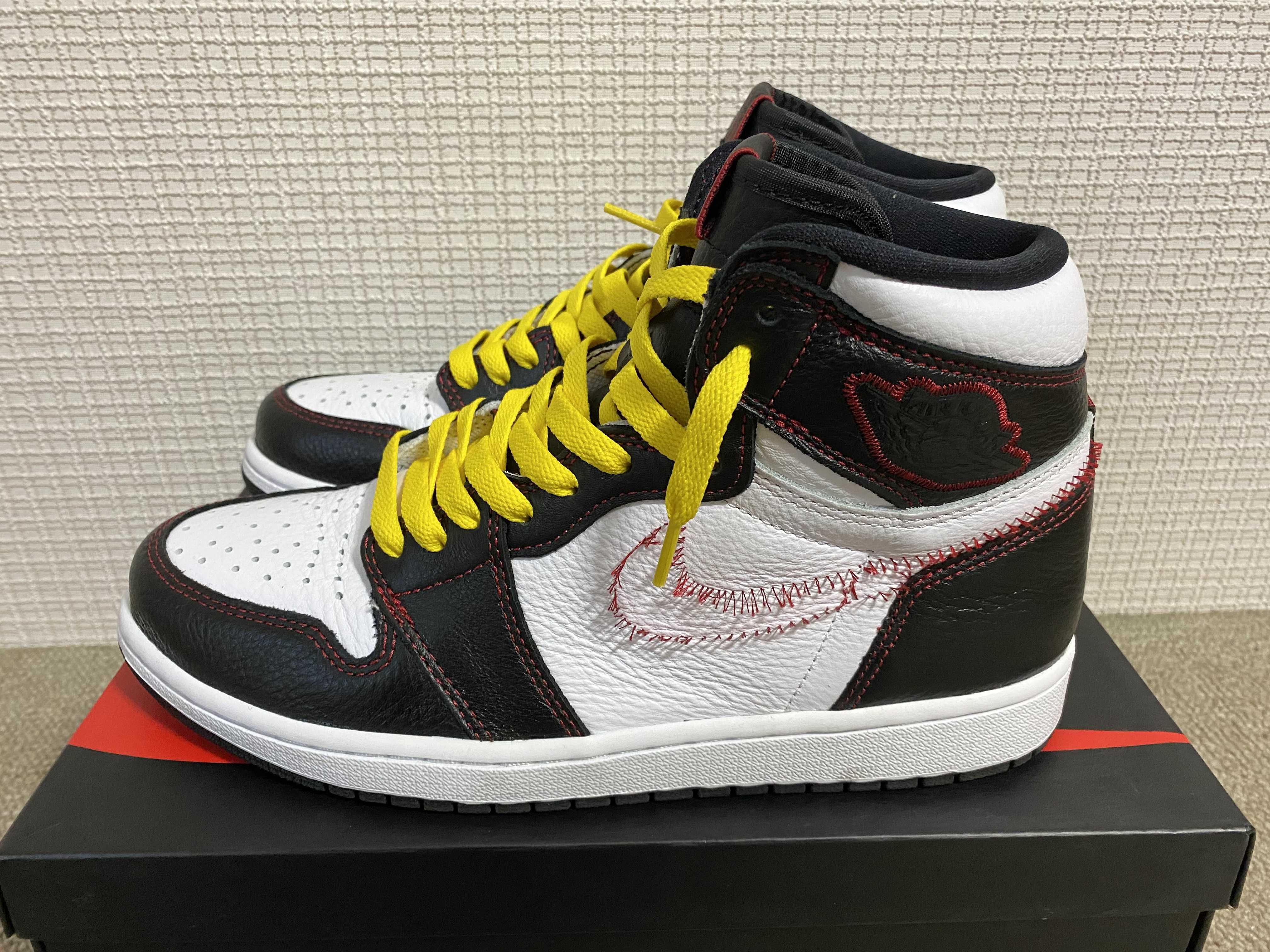 Nike Air Jordan 1 High OG Defiant "Black/Yellow/Gym Red"    