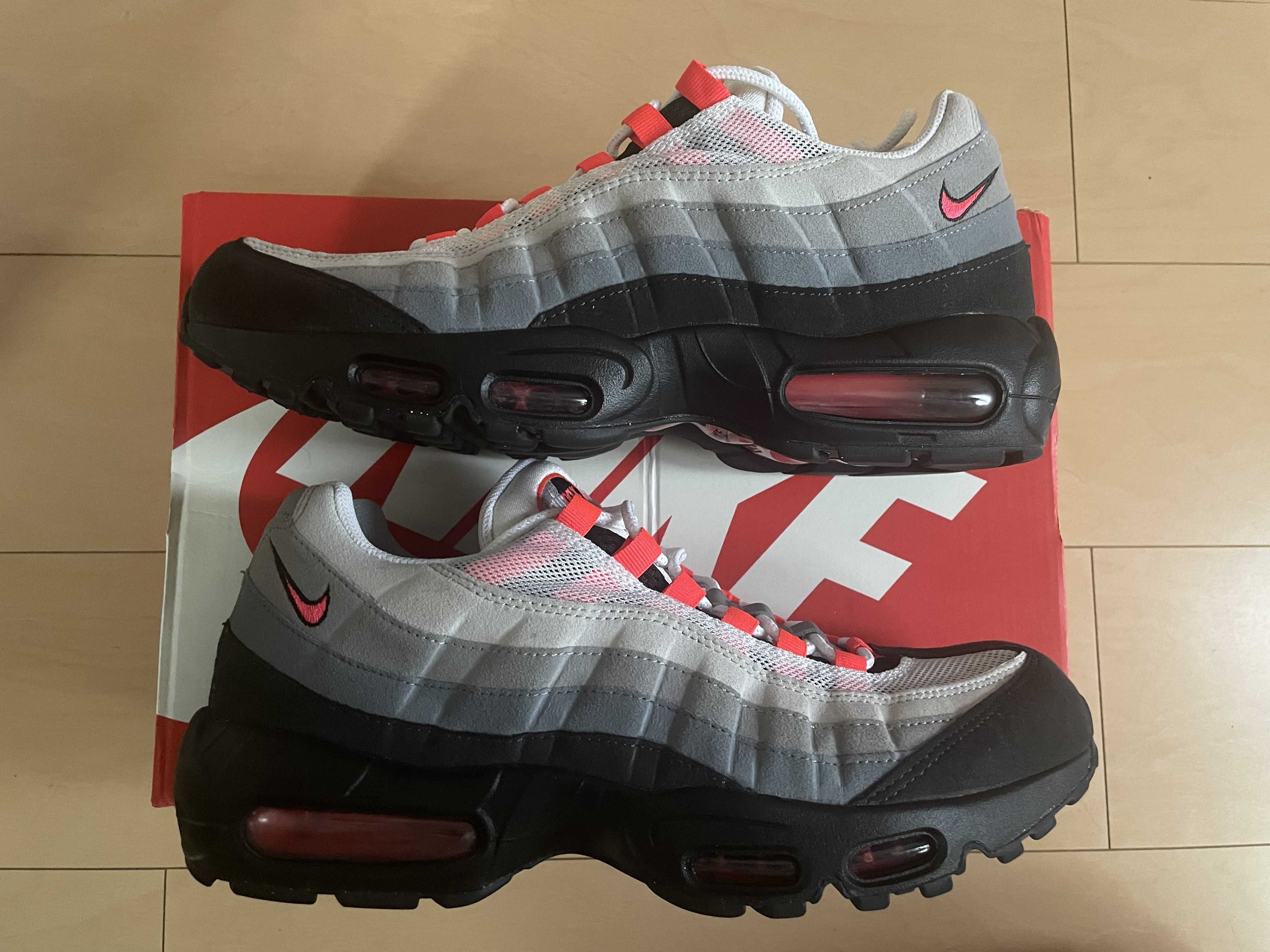Nike Air Max 95 "White/Solar Red"