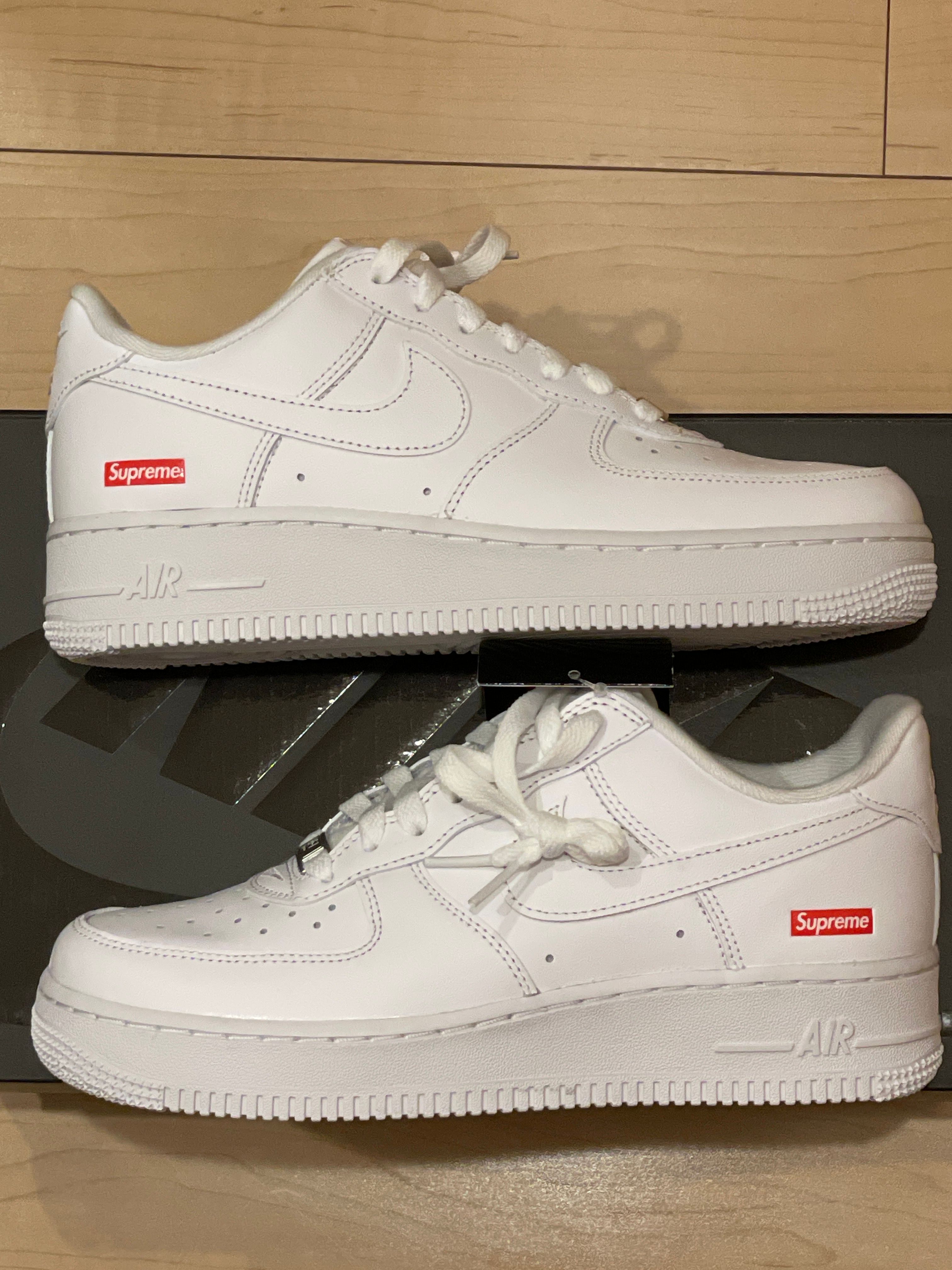 Supreme × Nike Air Force 1 Low "White"