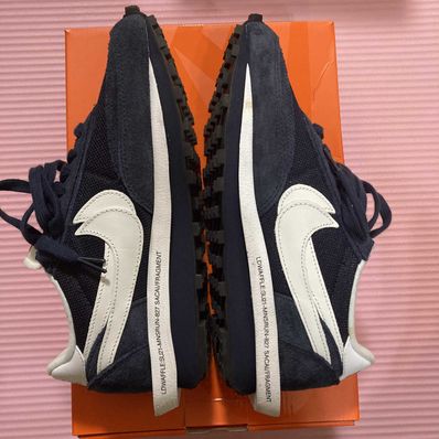 Fragment × sacai × Nike LD Waffle "Blackended Blue"