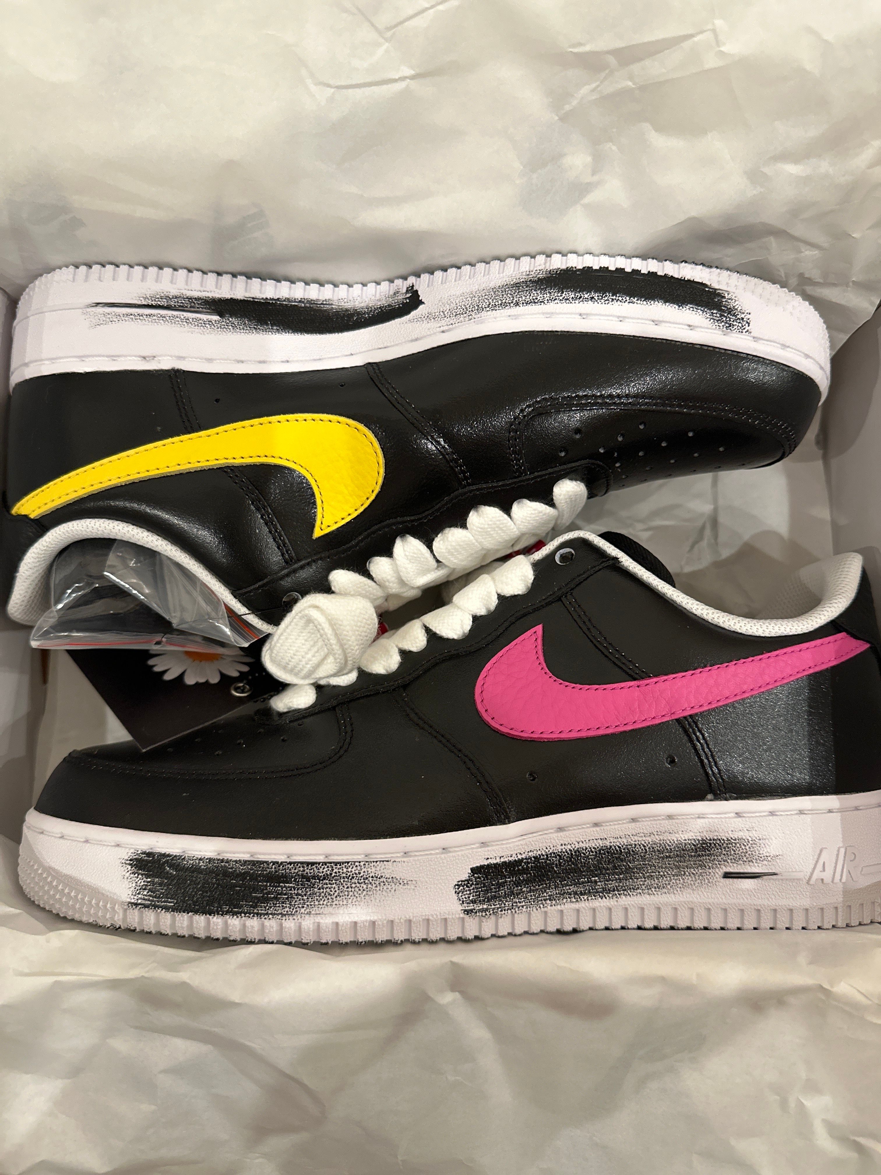 PEACEMINUSONE × Nike Air Force 1 Low '07 Para-Noise 3.0 "Black and Multi-Color" / G-DRAGON