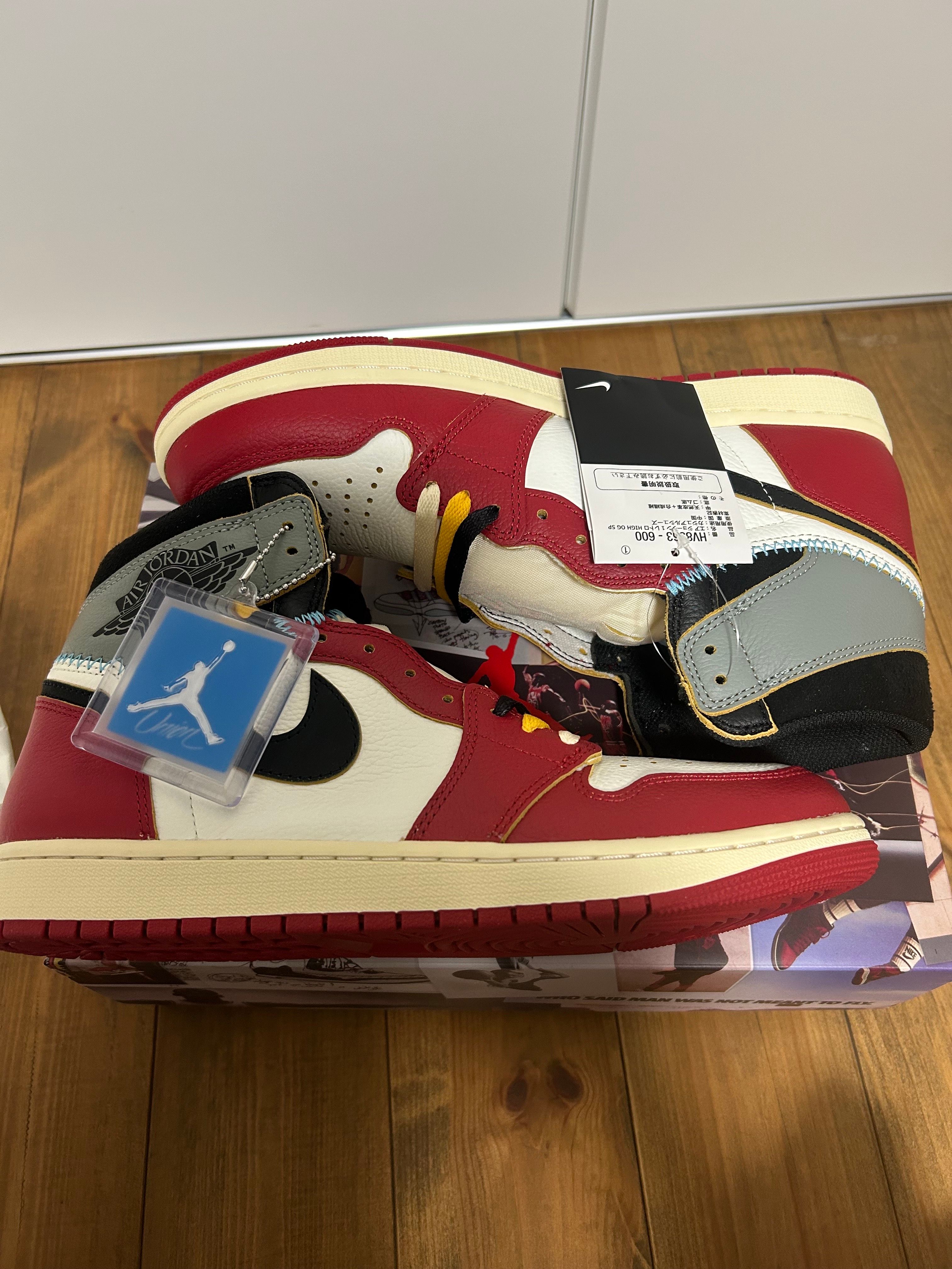 UNION × Nike Air Jordan 1 Retro High OG "Chicago/Shadow"