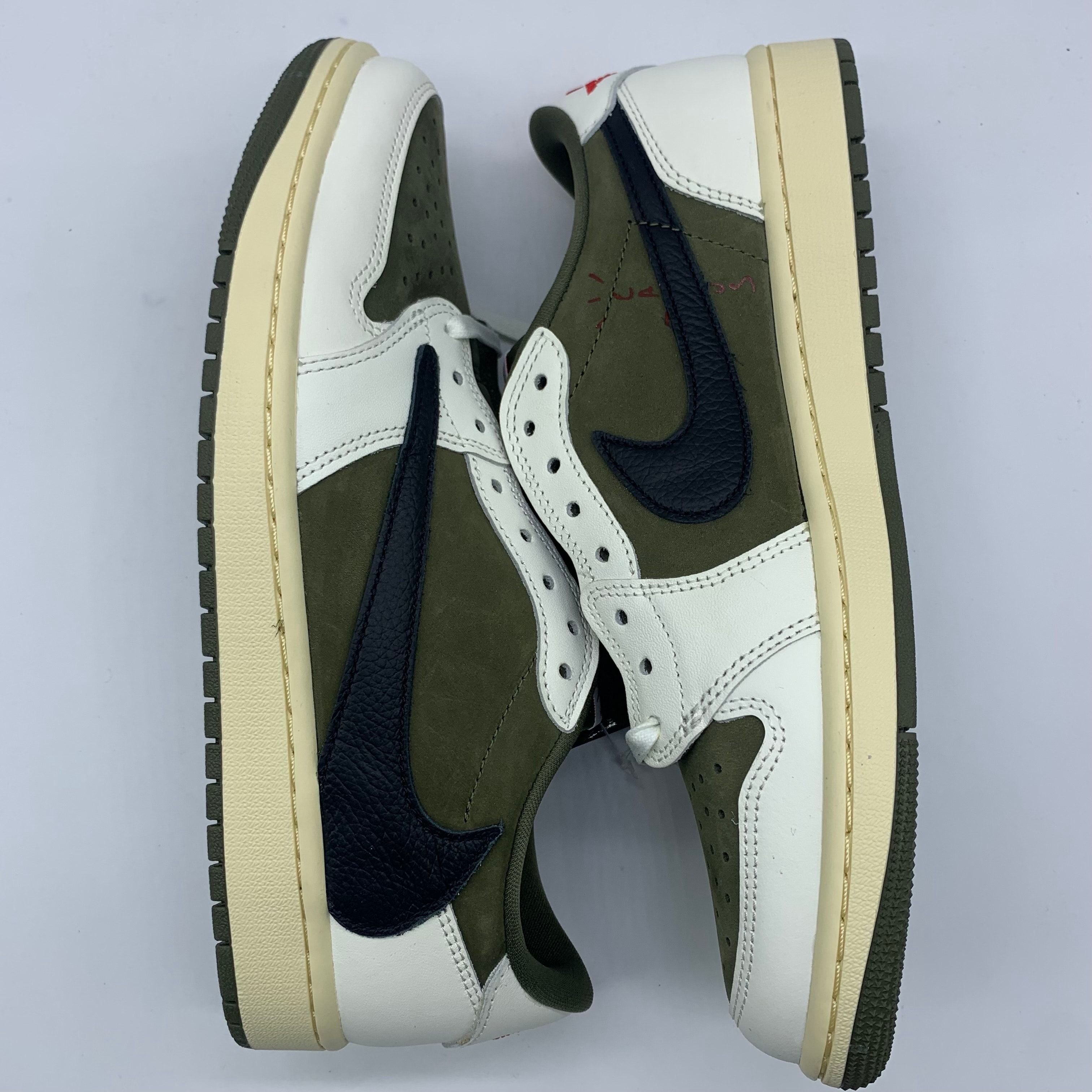 Travis Scott × Nike Air Jordan 1 Low OG SP "Reverse Olive"