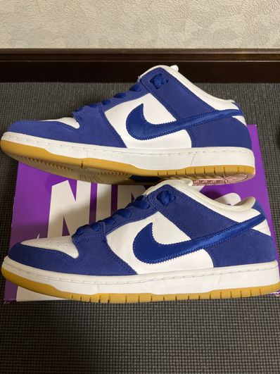 Nike SB Dunk Low "Los Angeles Dodgers/Deep Royal Blue"
