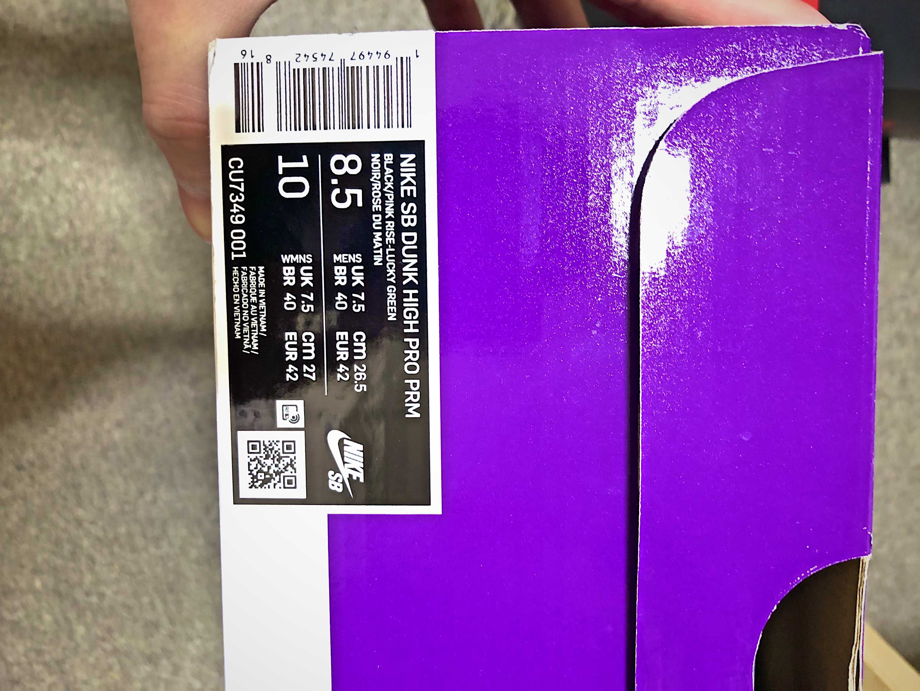 Nike SB Dunk High Pro PRM "Invert Celtics"