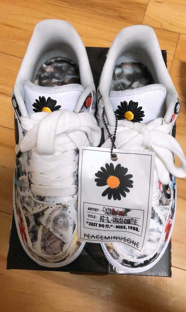 PEACEMINUSONE × Nike Air Force 1 Low "Para-noise/White/Black" / G-DRAGON