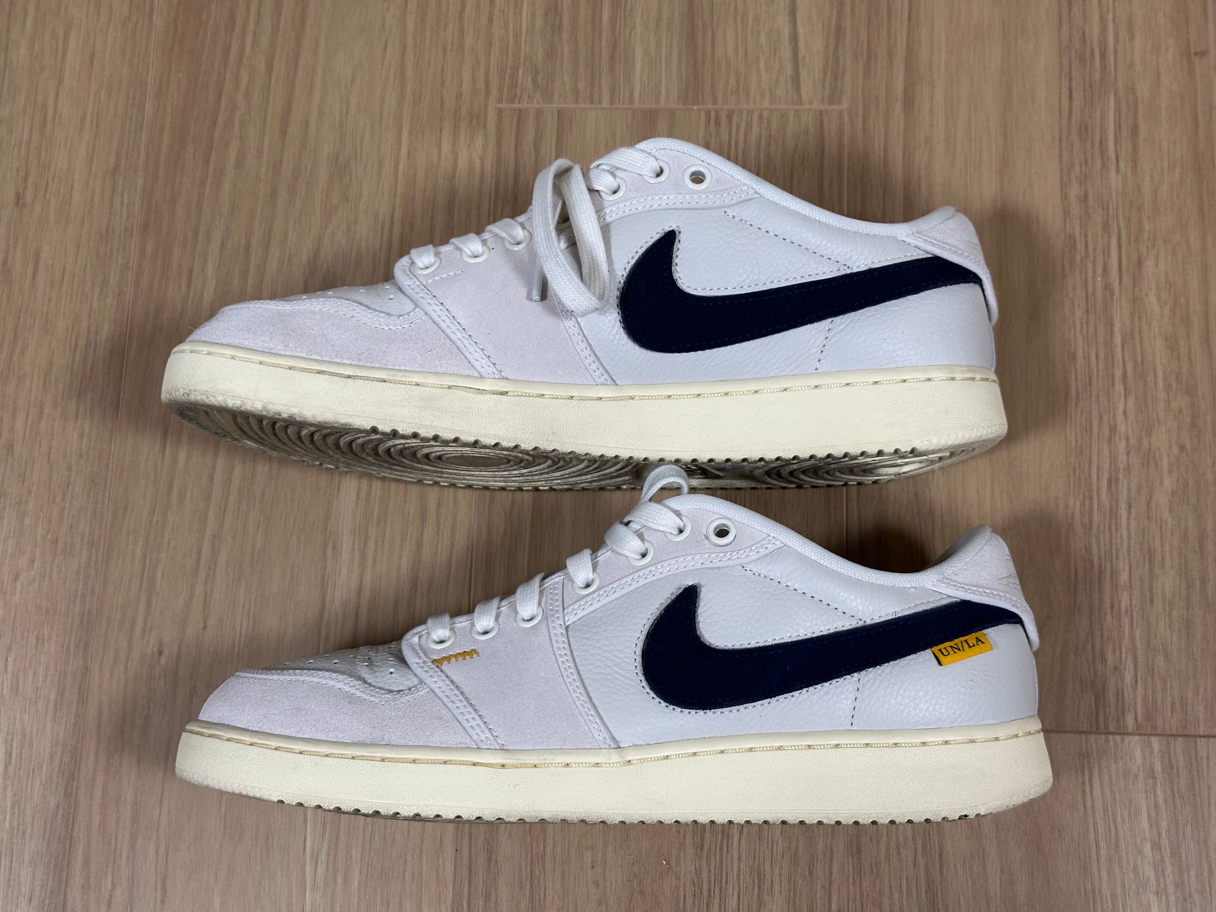 UNION × Nike Air Jordan 1 Low KO "Sail Leather"