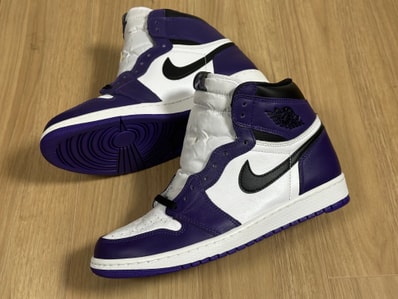 Nike Air Jordan 1 Retro High OG "Court Purple White/Black" (2020)