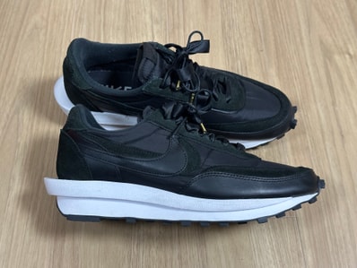 sacai × Nike LDV Waffle "Triple Black"