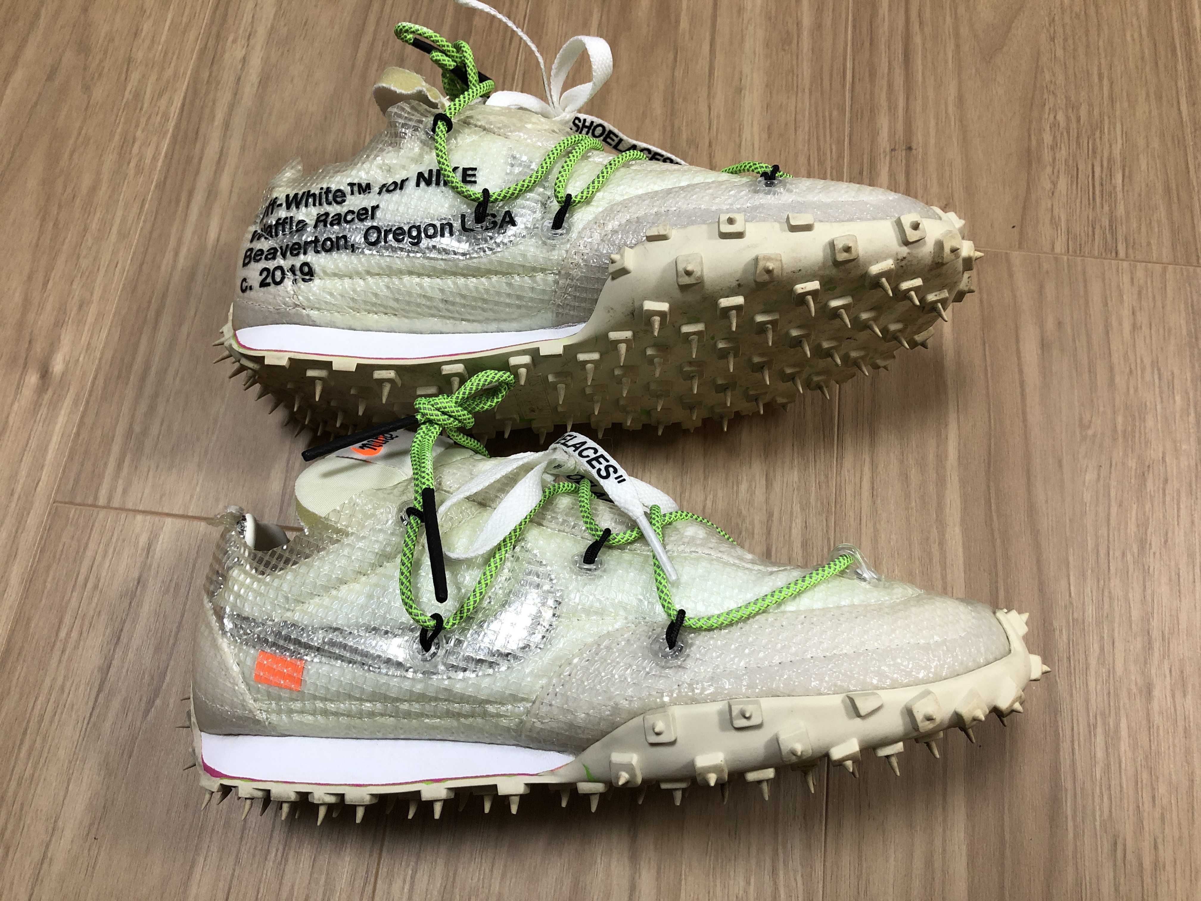 Off-White × Nike Women's Waffle Racer "White"