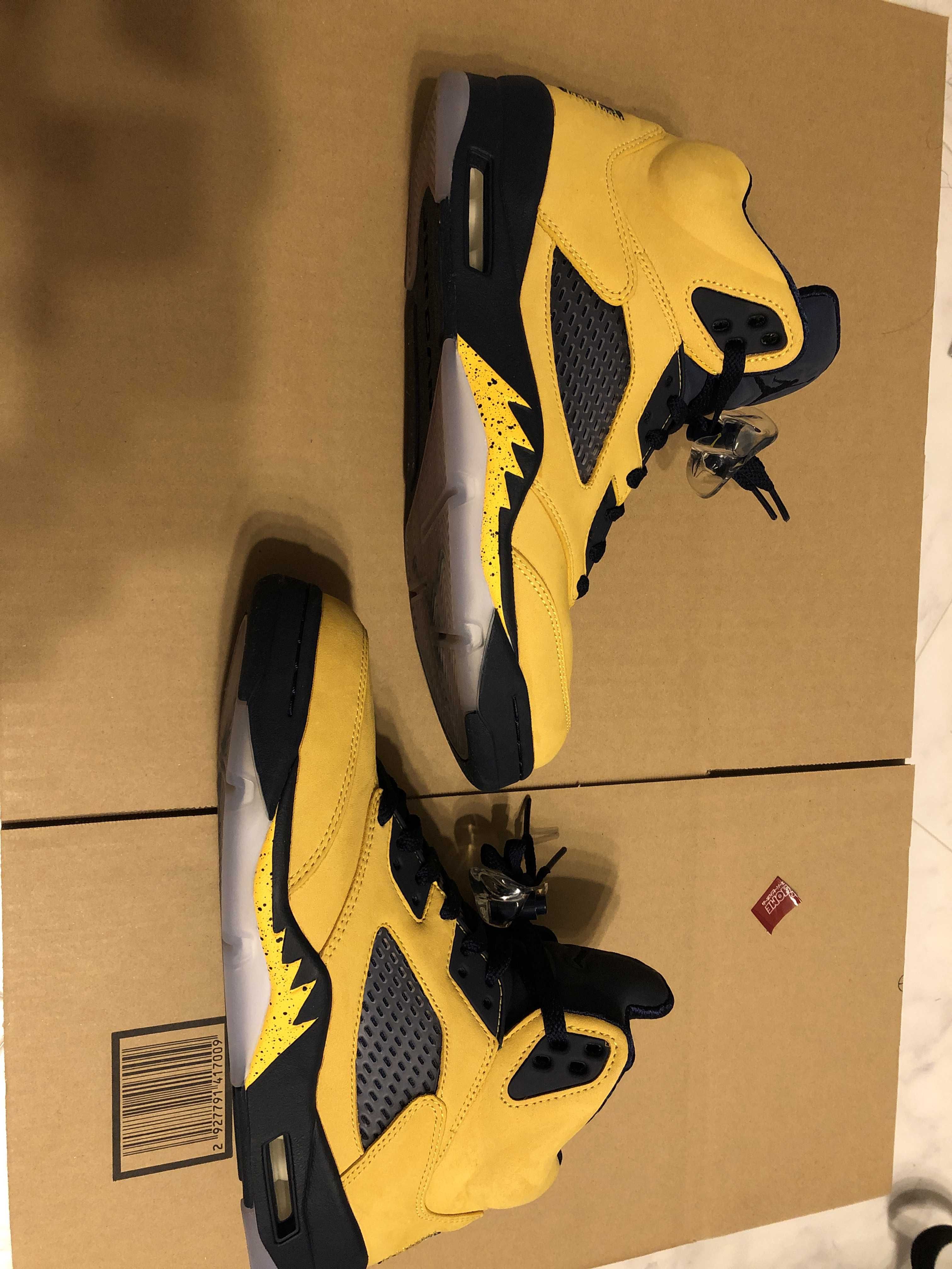 NIKE AIR JORDAN 5 "MICHIGAN"