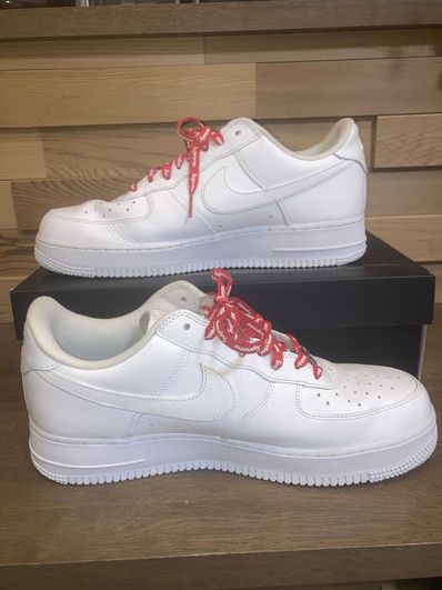 Supreme × Nike Air Force 1 Low "White"