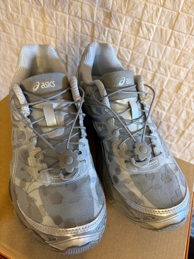 Cecilie Bahnsen × Asics Gel-Cumulus 16 Floral "Glacier Grey/Pure Silver"