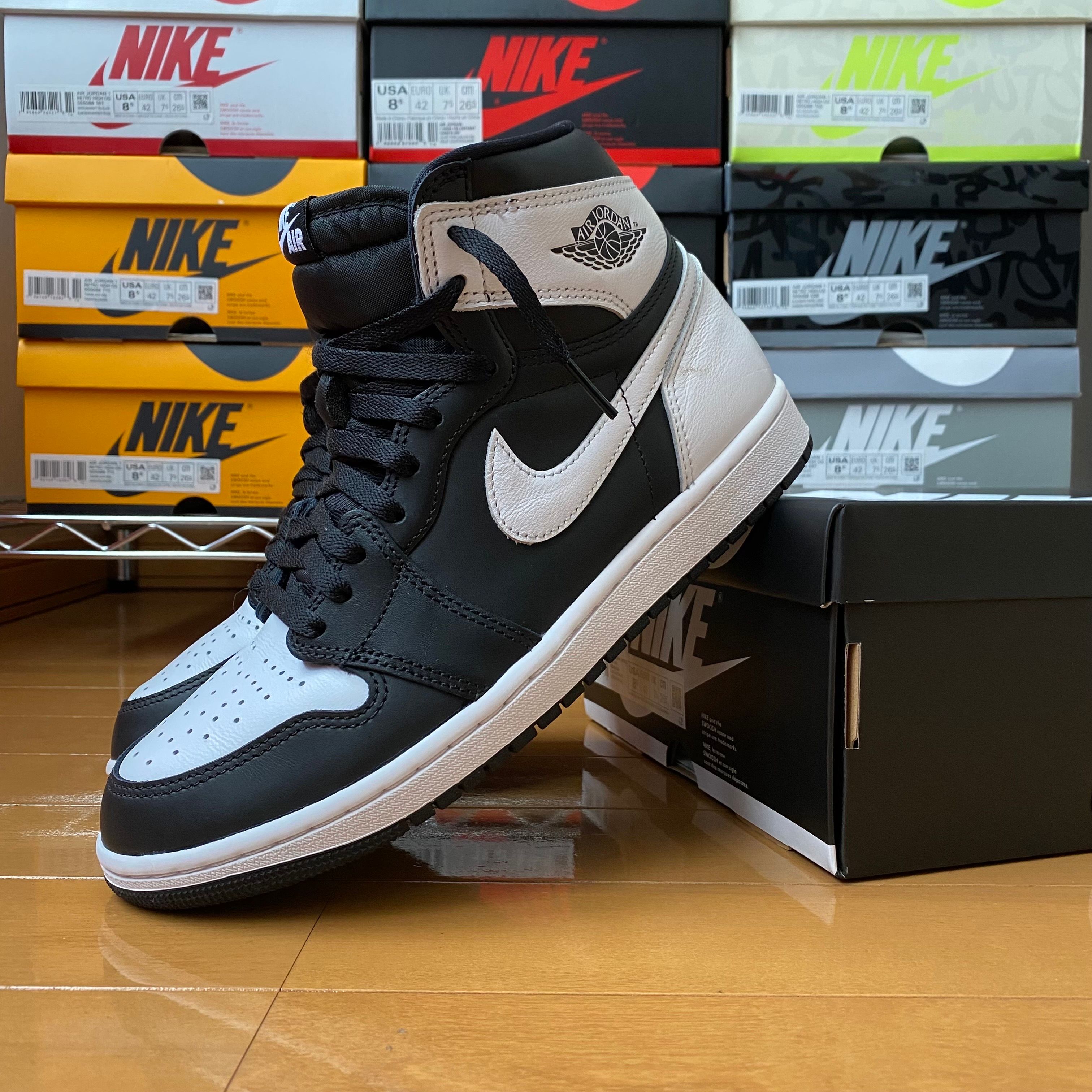 Nike Air Jordan 1 Retro High OG "Black/White"
