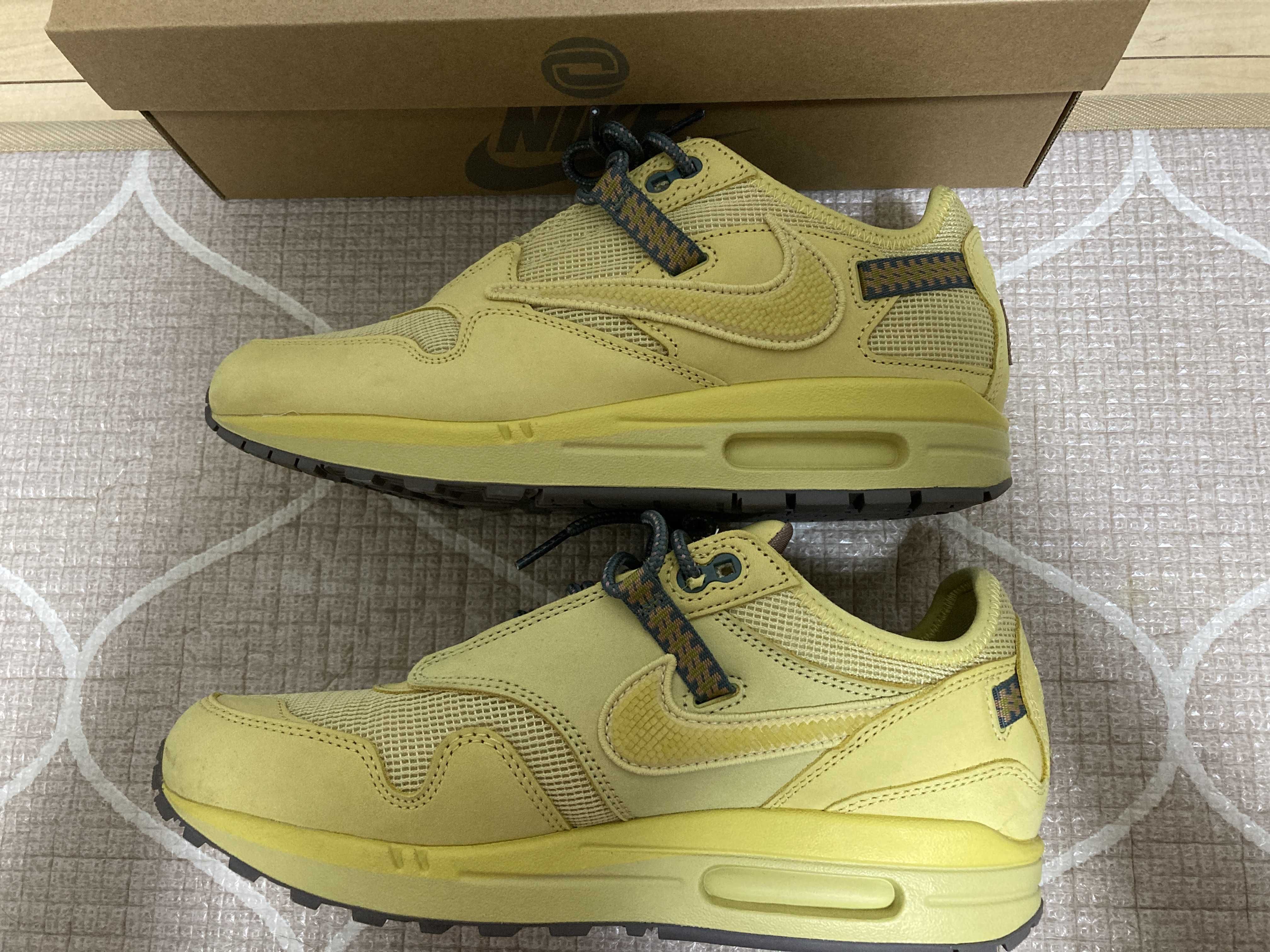 Travis Scott × Nike Air Max 1 "CACT.US Gold"