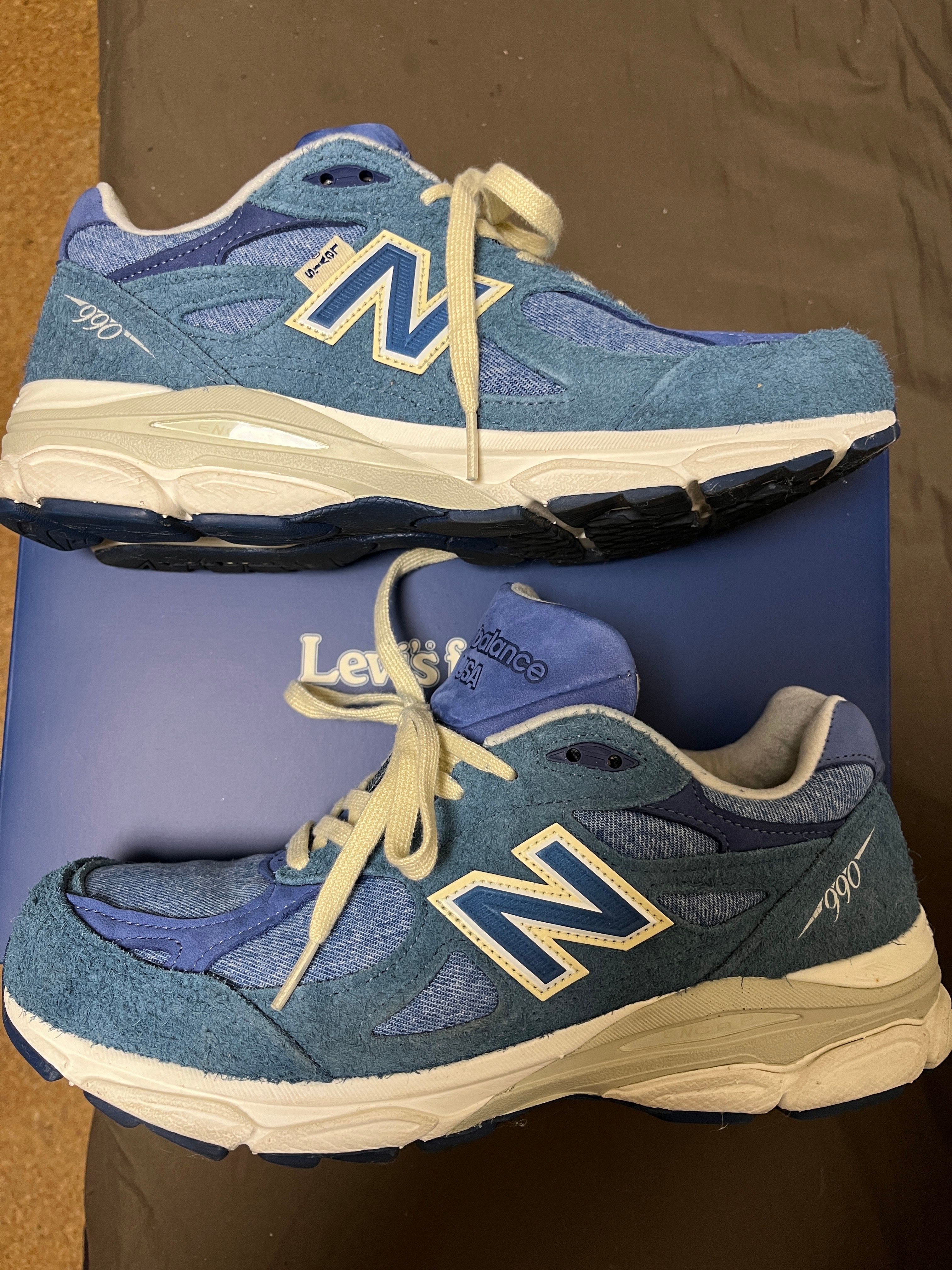 Levi’s × New Balance 990V3 "Blue"