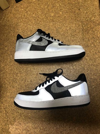 Nike Air Force 1 Low "Silver Snake"