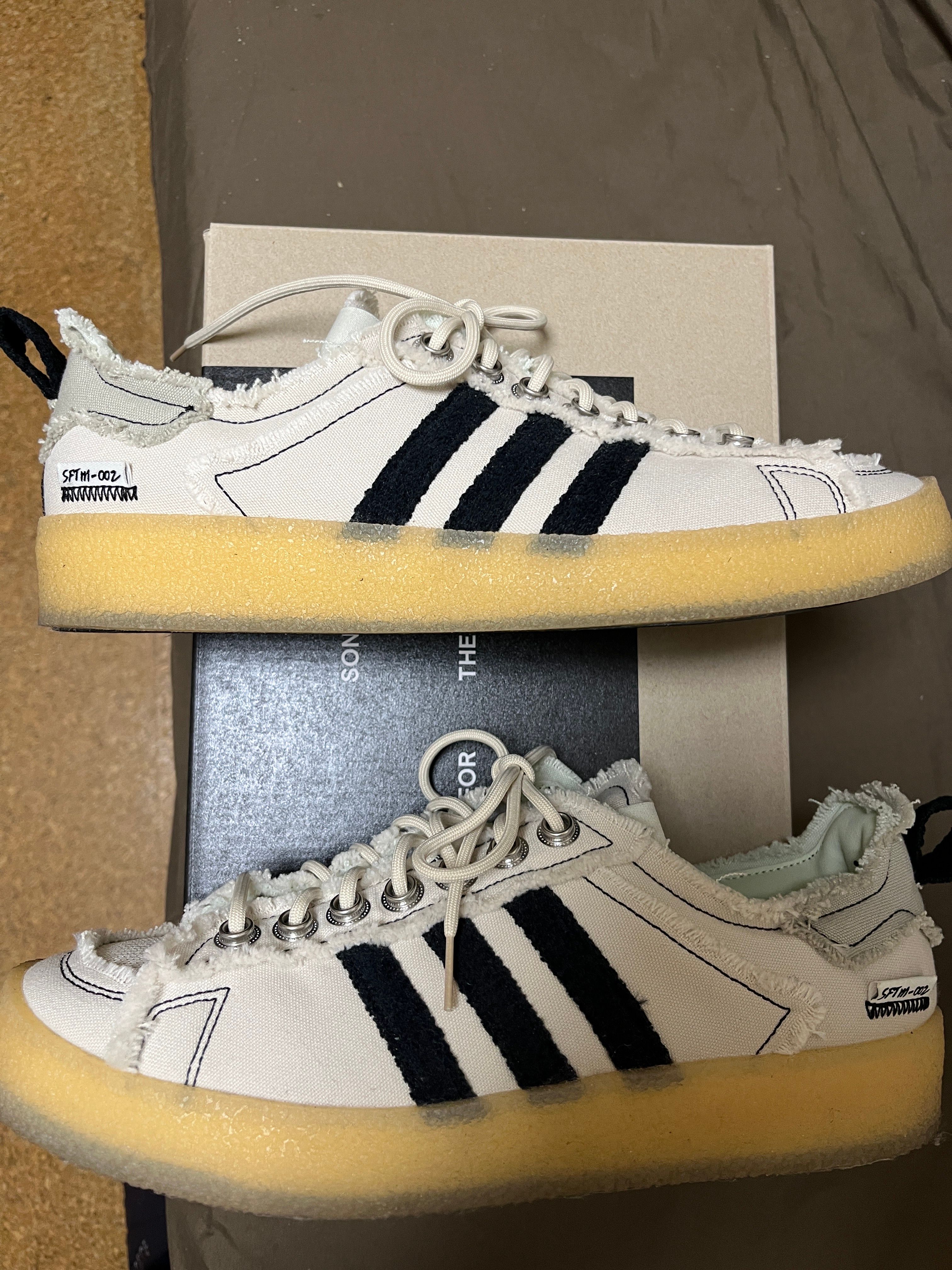 Song for the Mute × adidas Campus 80s "Clear Brown/Core Black/Sesame"