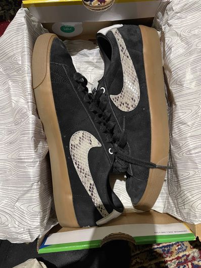 Wacko Maria × Nike SB Blazer Low "Black"