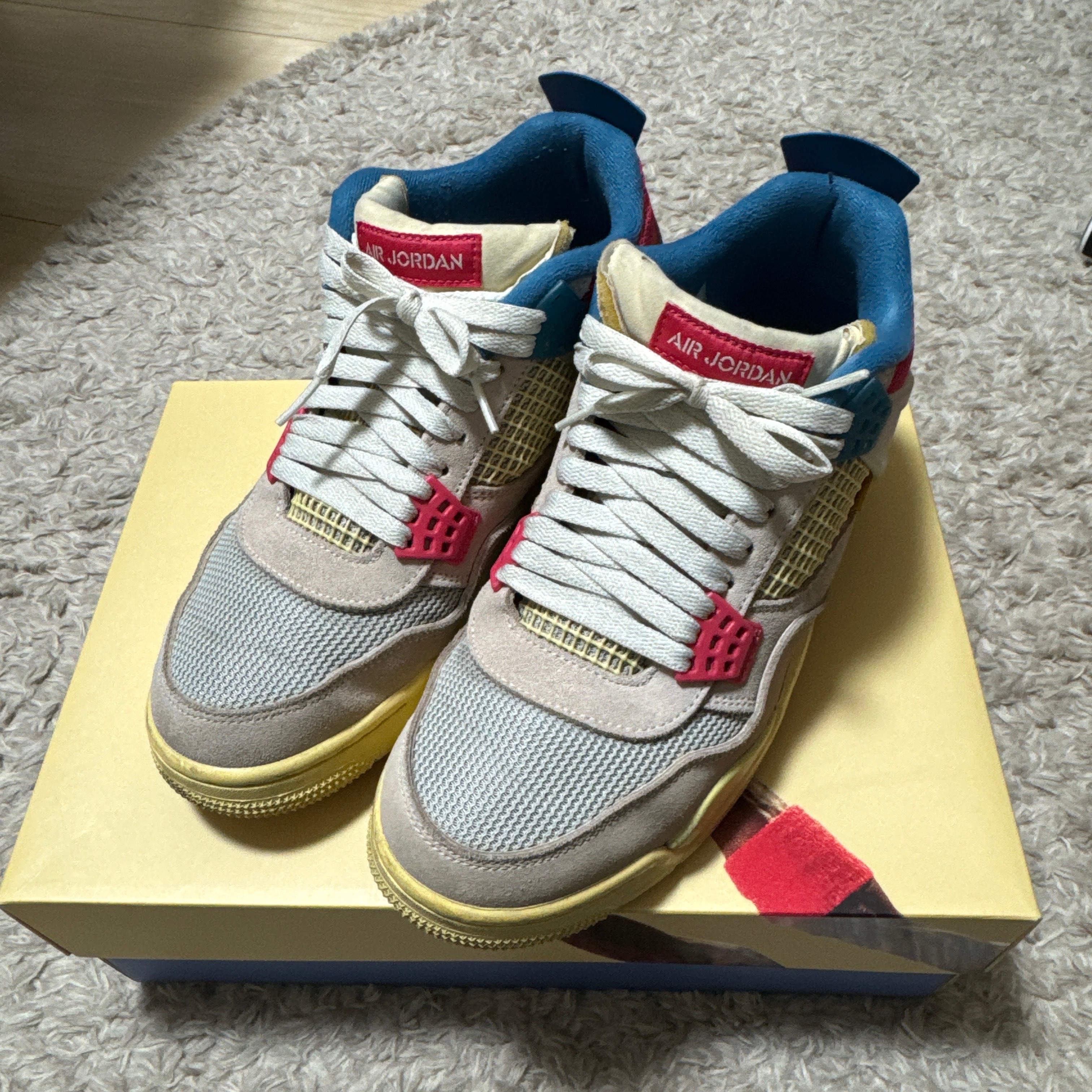 UNION × Nike Air Jordan 4 SP "Guava Ice/Light Fusion Red"