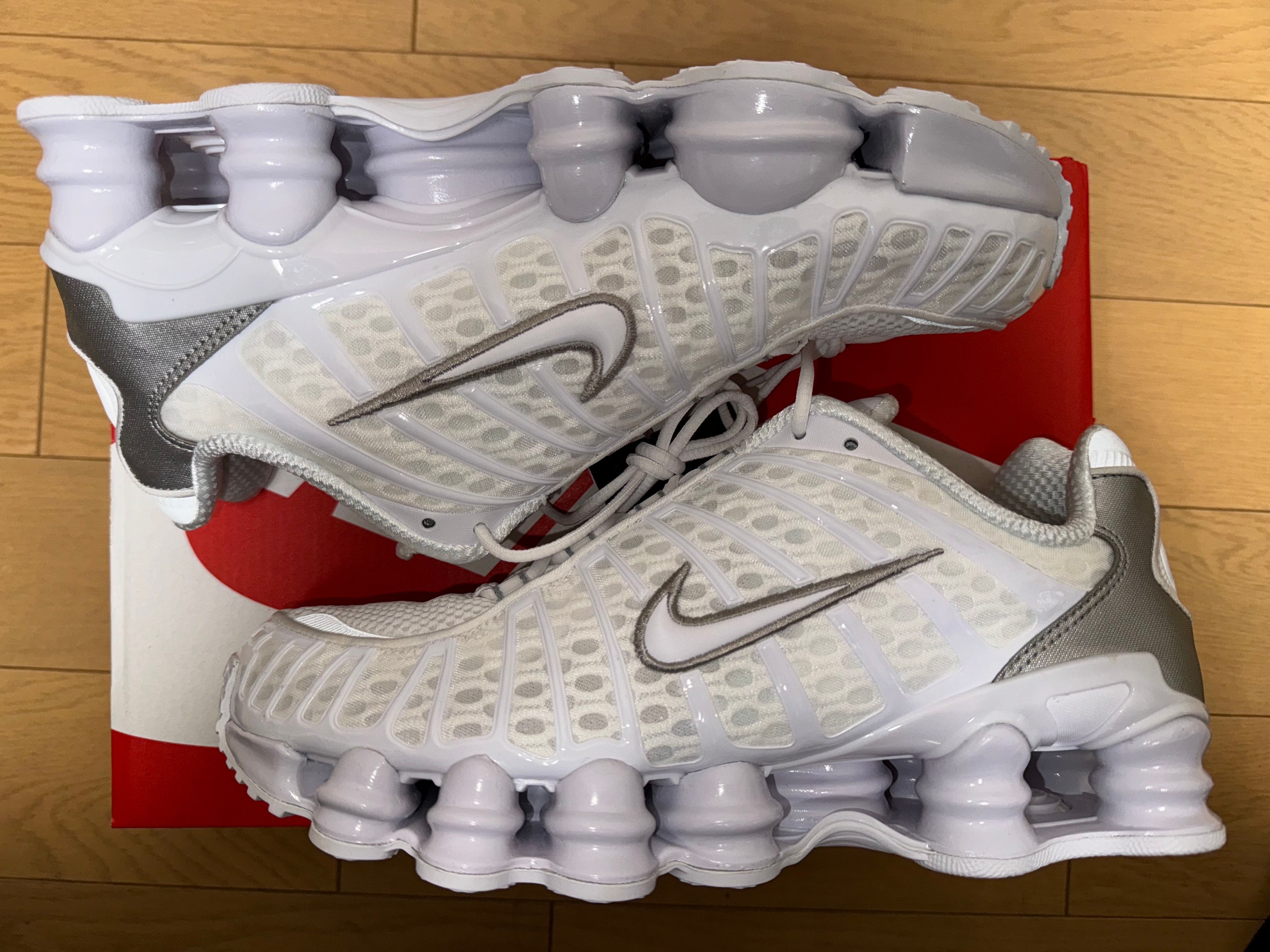 Nike Women's Shox TL "White and Max Orange"