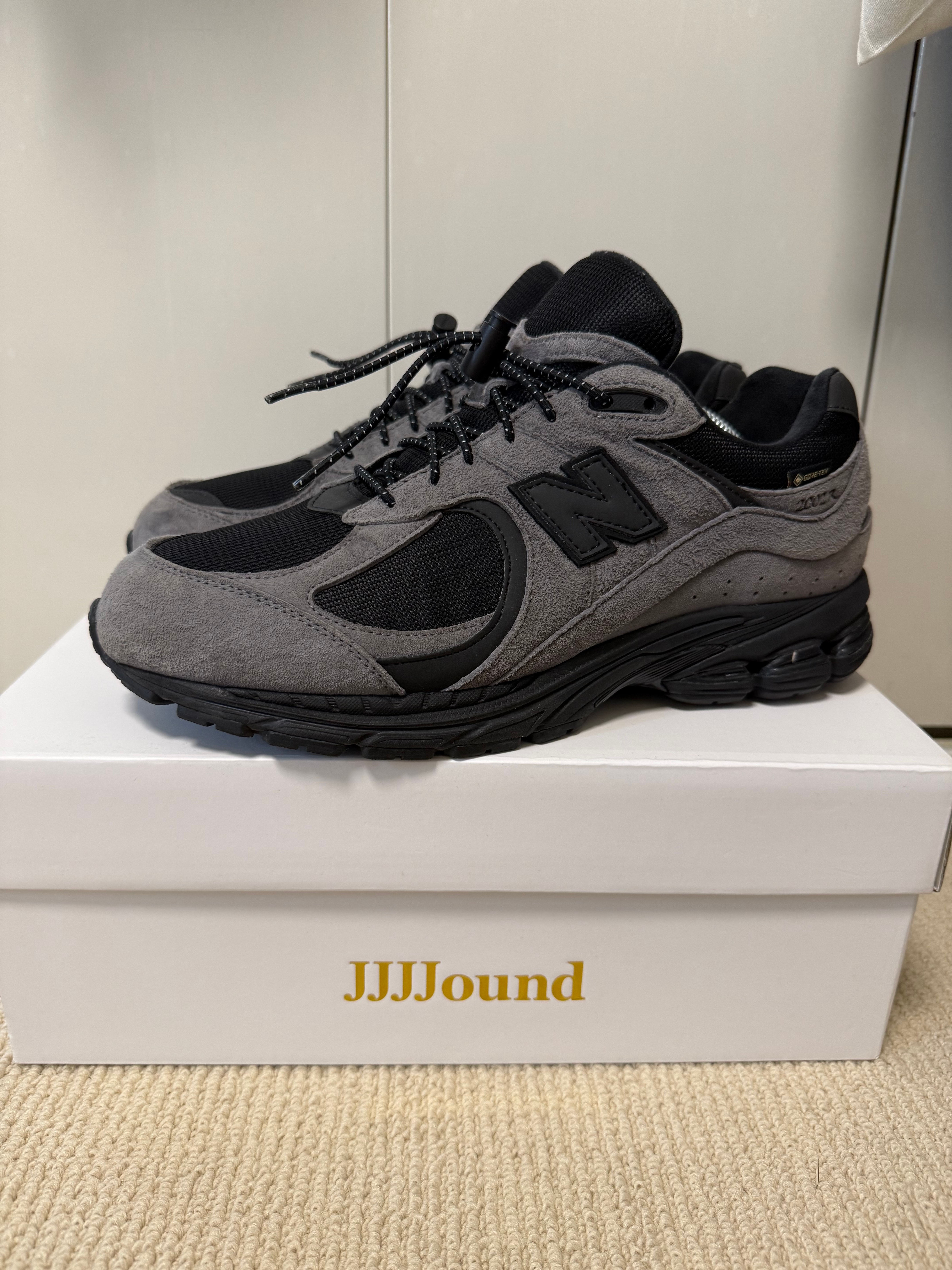 JJJJound × New Balance 2002R GORE-TEX "Charcoal" M2002RXZ