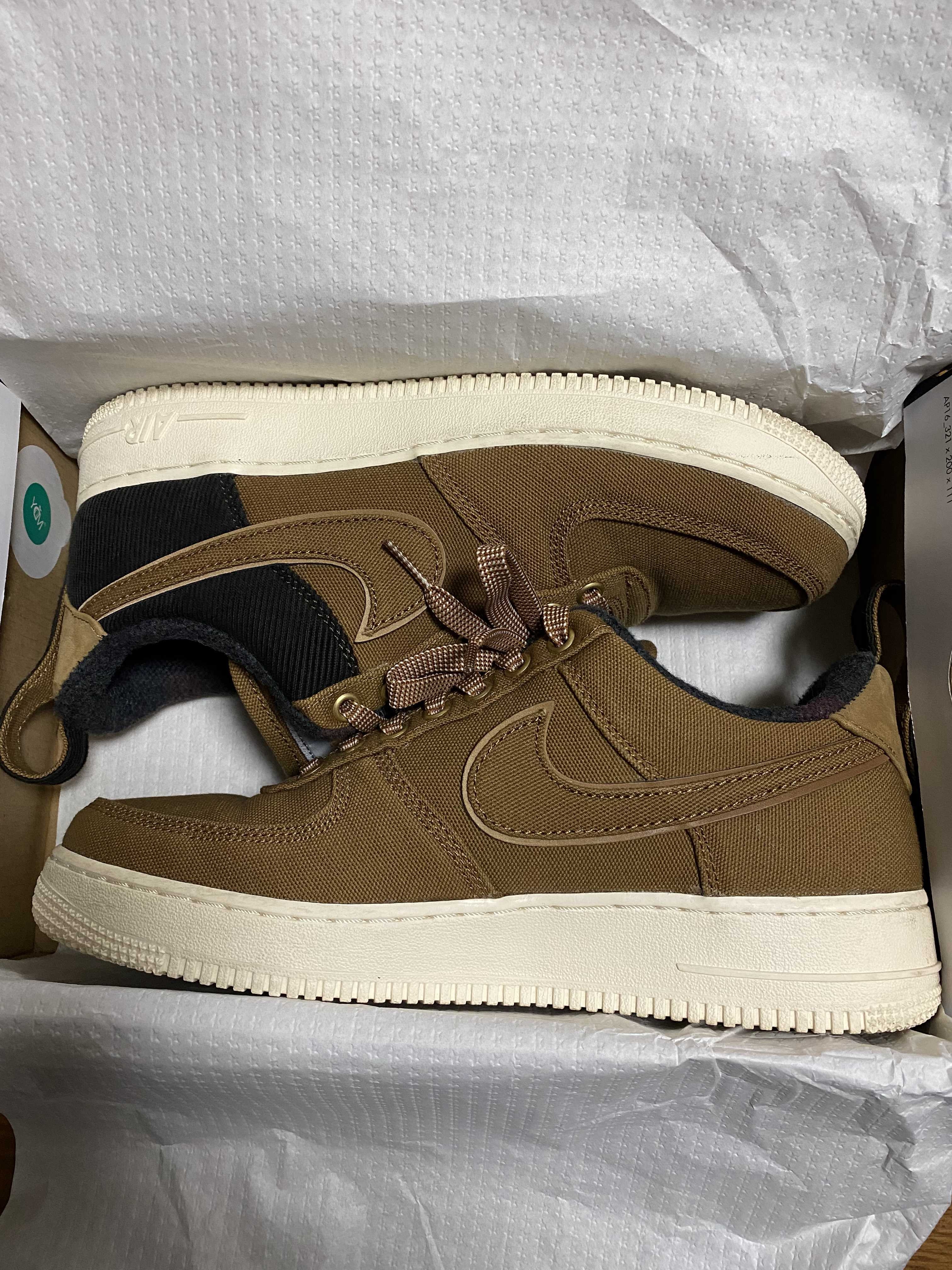 Carhartt WIP × Nike Air Force 1 Low "Ale Brown"