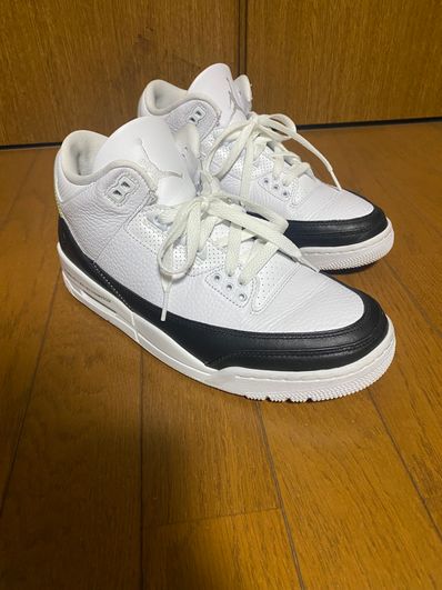 Fragment × Nike Air Jordan 3 "White/Black"