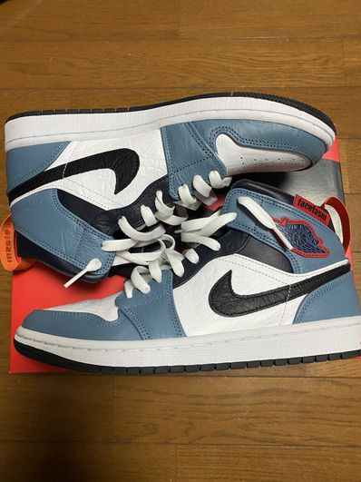 FACETASM × Nike Air Jordan 1 Mid "White/Navy"