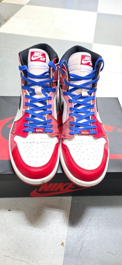 Spider-Man × Nike Air Jordan 1 Retro High OG SP "Spider-Man: Across the Spider-Verse/University Red"