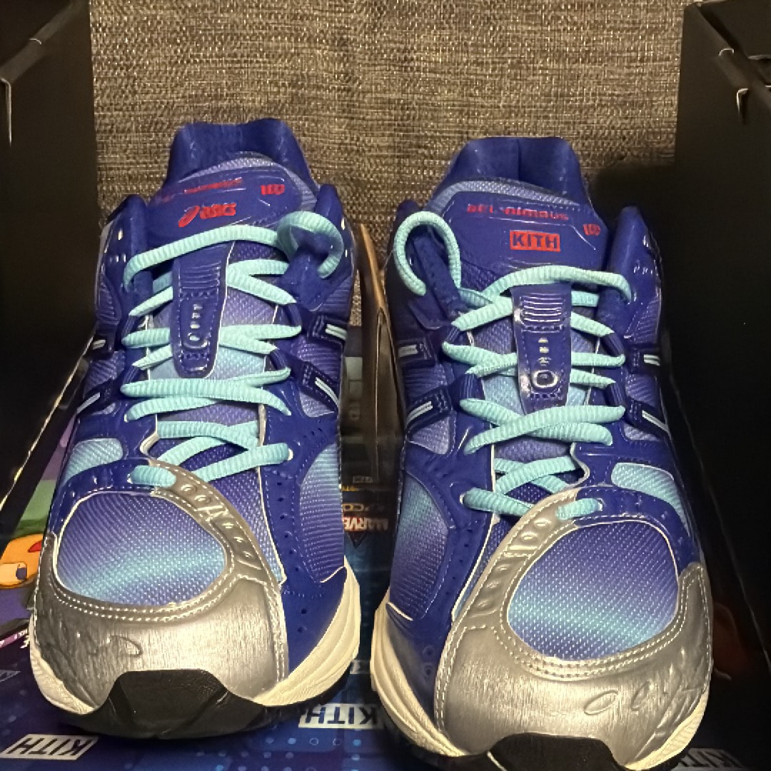 KITH × Marvel vs. Capcom × Asics Gel-Nimbus 10.1 Double Box "Iron Man vs. Mega Man"