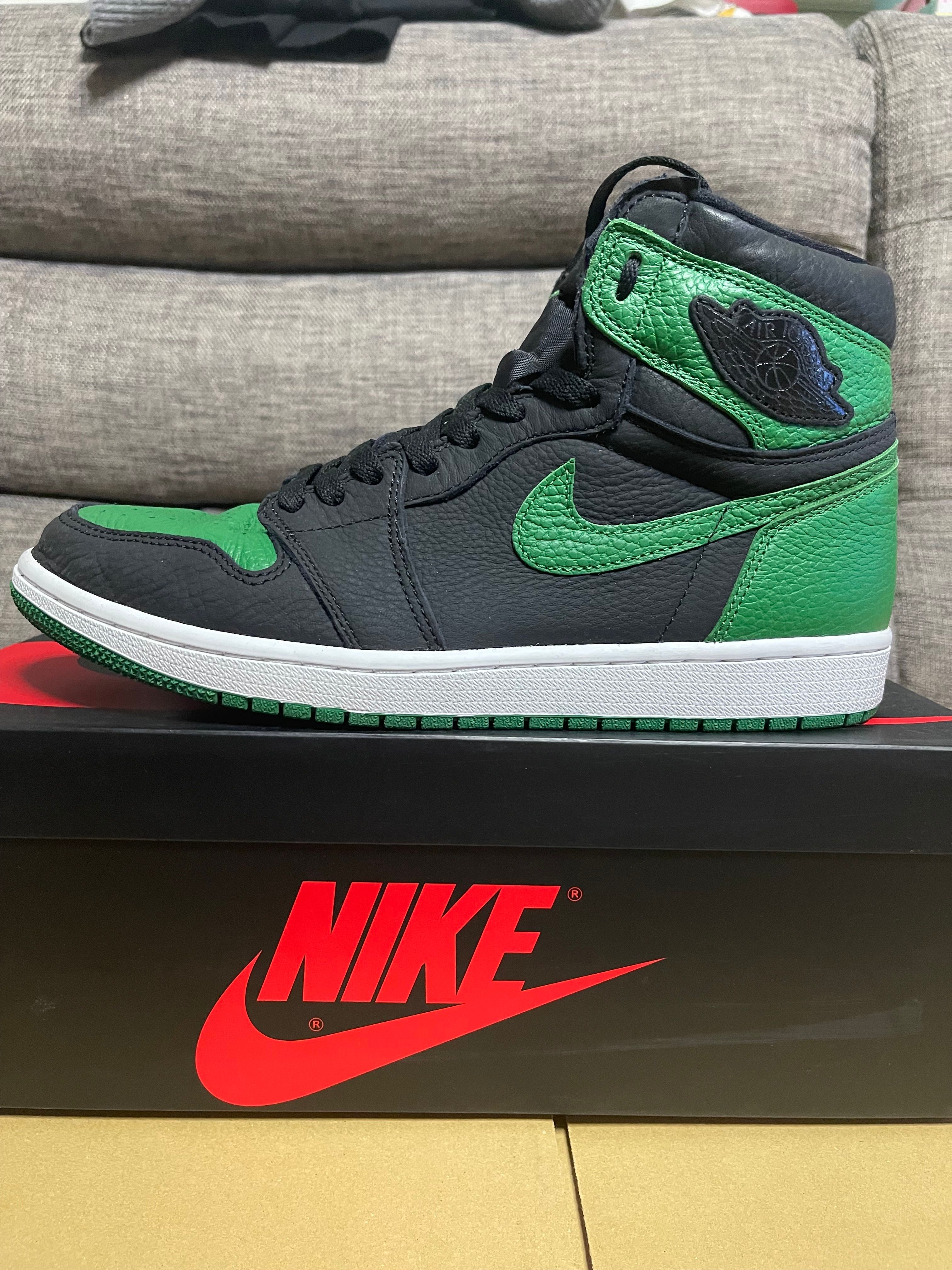 Nike Air Jordan 1 Retro High OG "Black/Pine Green" (2020)
