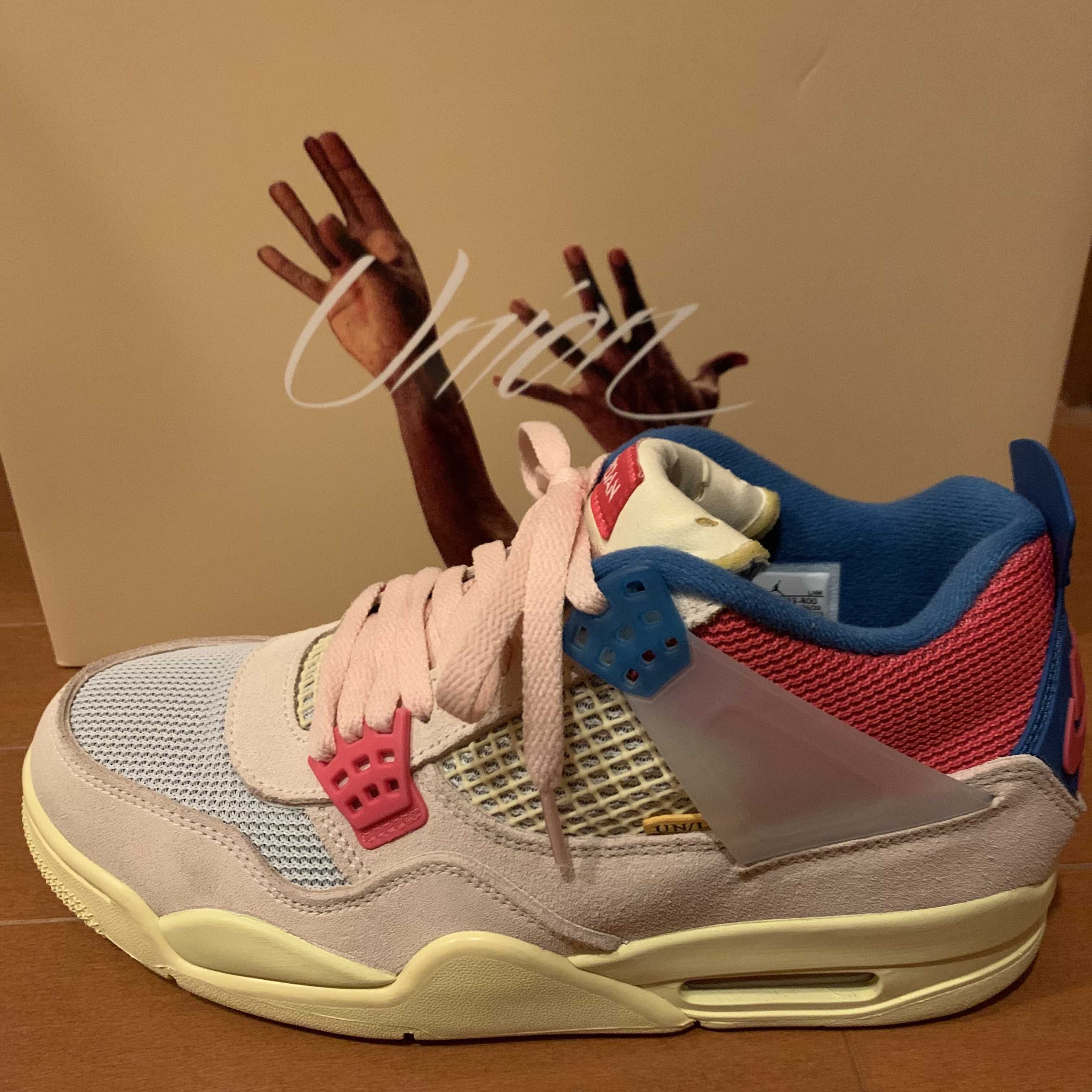 UNION × Nike Air Jordan 4 SP "Guava Ice/Light Fusion Red"