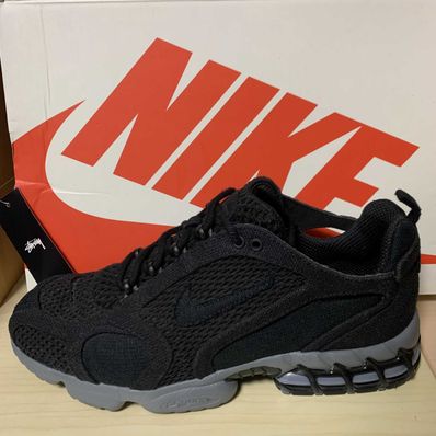 Stussy × Nike Air Zoom Spiridon Cage 2 "Black"