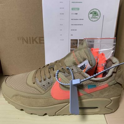 Off-White × Nike Air Max 90 "Desert Ore"
