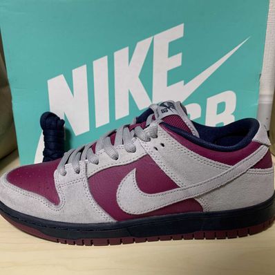 Nike SB Dunk Low Pro "Burgundy/Grey"