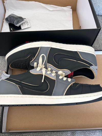 Nike Air Jordan 1 Low OG EX "Black and Smoke Grey"