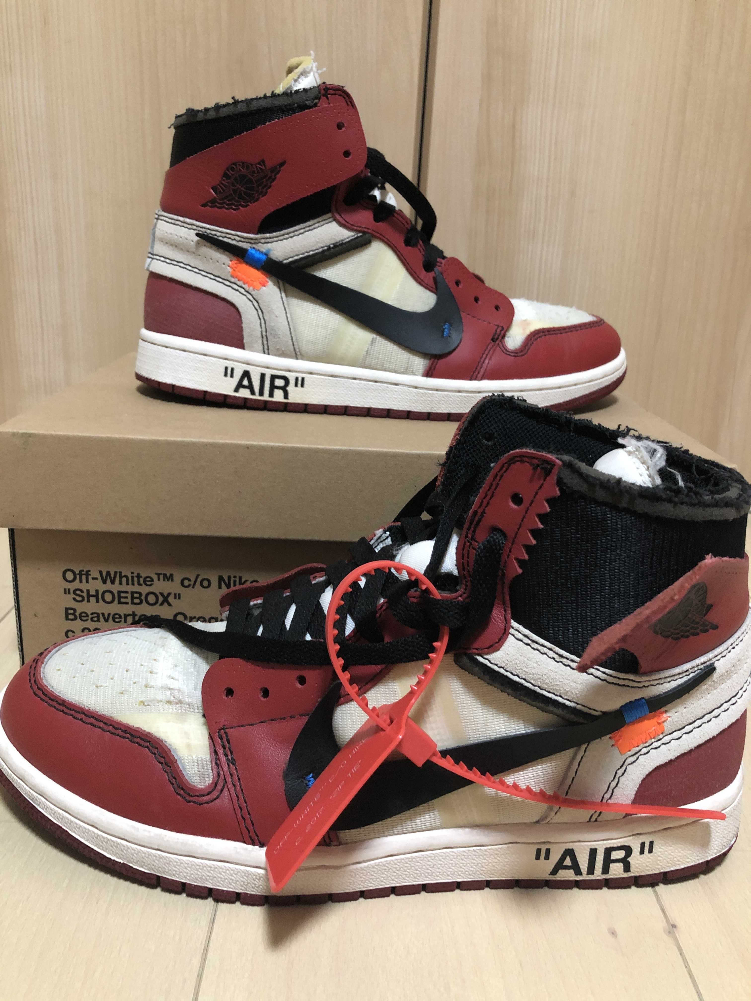 Off-White × Nike Air Jordan 1 Retro High The Ten "Chicago"