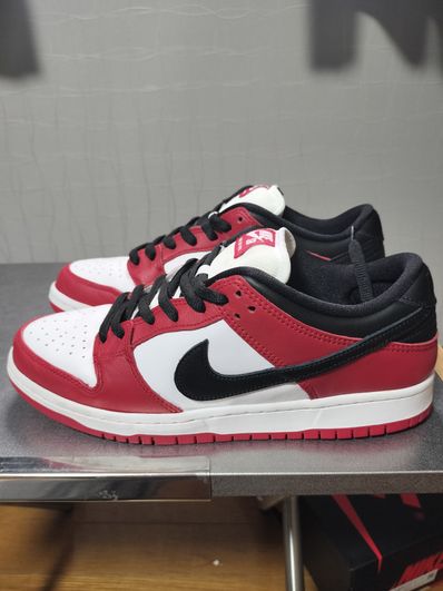 Nike SB Dunk Low Pro "J-Pack Chicago/Varsity Red and White"