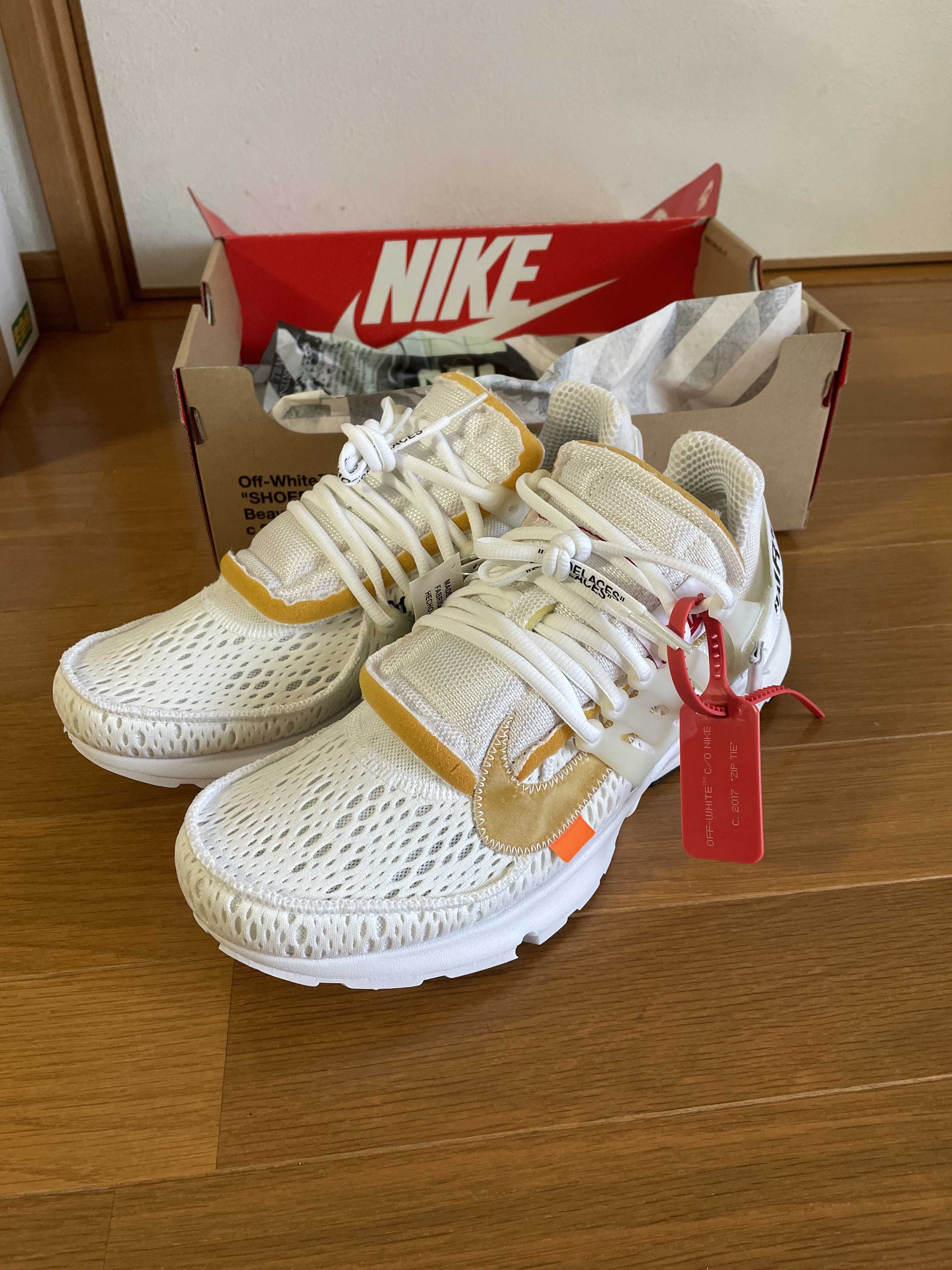 Off-White × Nike Air Presto "White/Black/Cone"