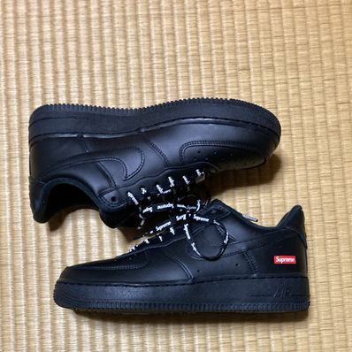 Supreme × Nike Air Force 1 Low "Black"