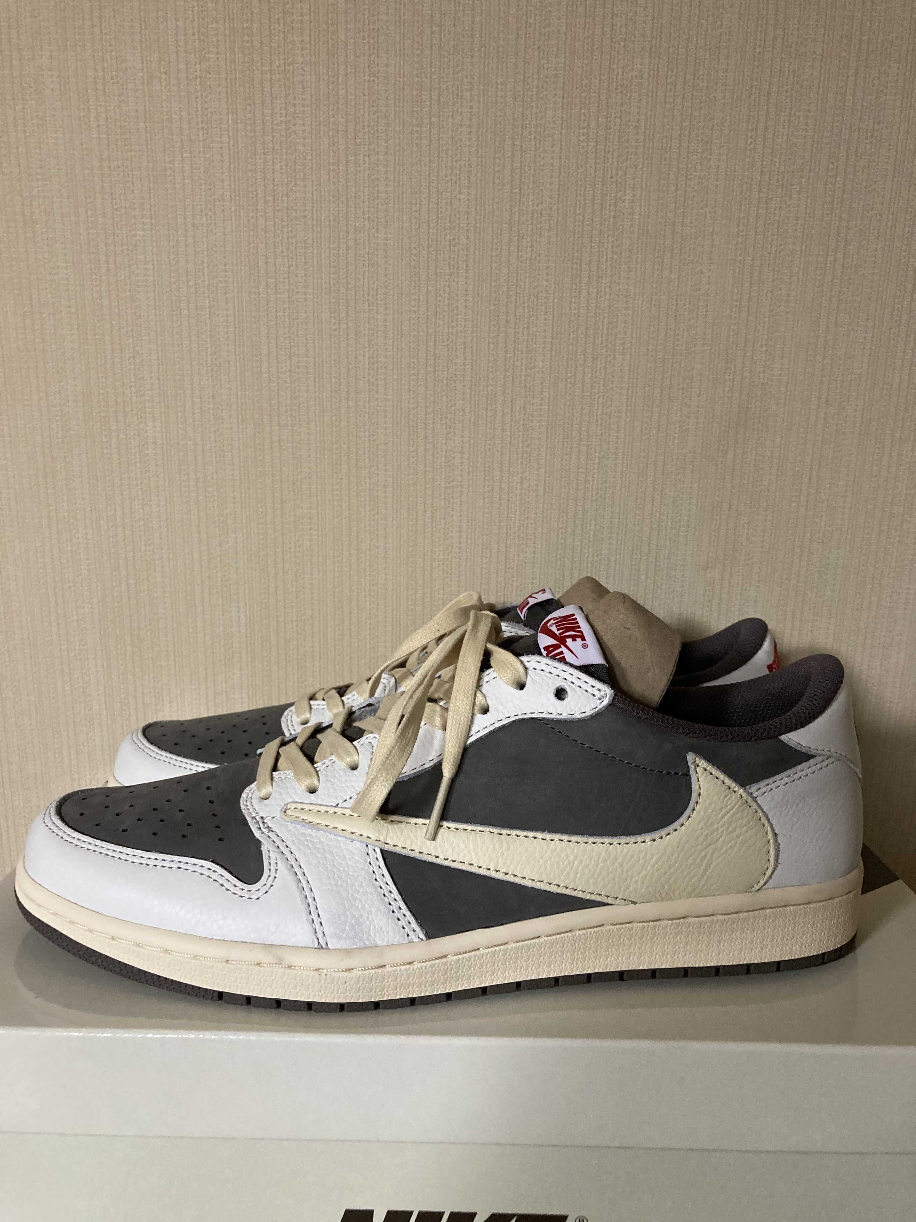Travis Scott × Nike Air Jordan 1 Low OG SP "Reverse Mocha/Sail and Ridgerock"